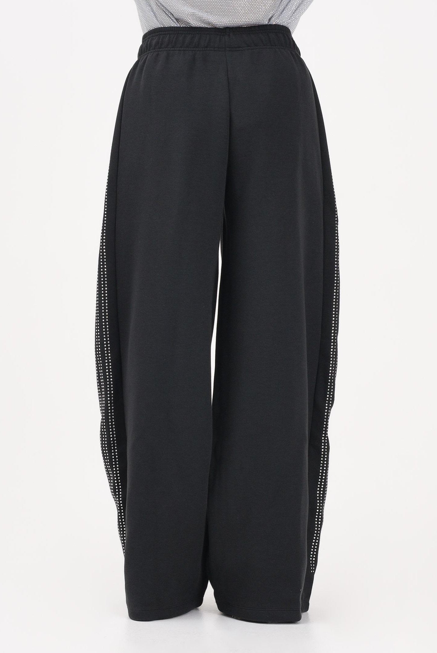 ADIDAS ORIGINALS Pantalone sportivo TEAMGEIST RHINESTONE nero da donna KD0498 . ADIDAS ORIGINALS