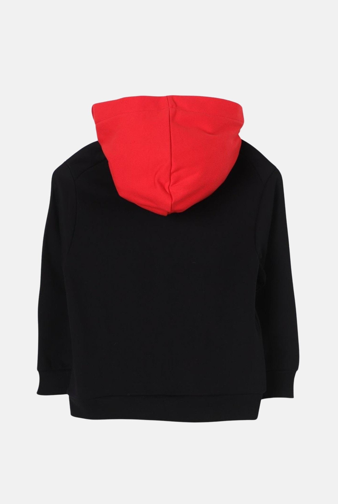 Felpa nera per donna e bambina con cappuccio e logo M01222M00NF 0M900 MARNI