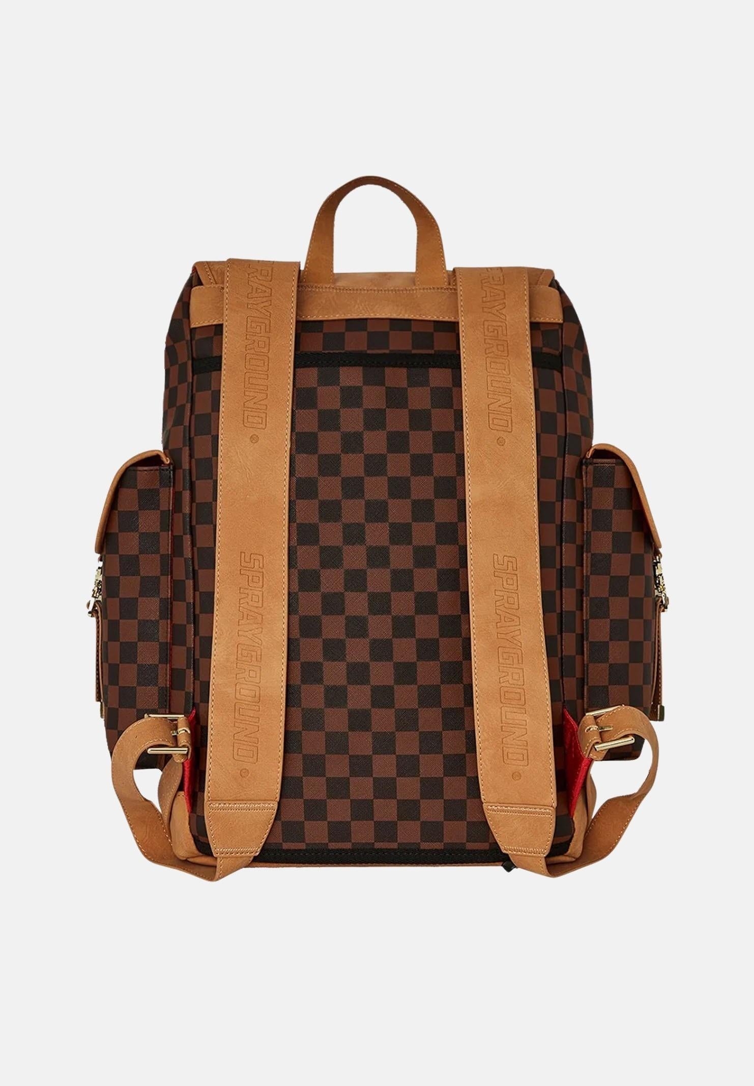 SPRAYGROUND Zaino Hennyville Monte Carlo marrone per uomo e donna 910B7990NSZ SPRAYGROUND