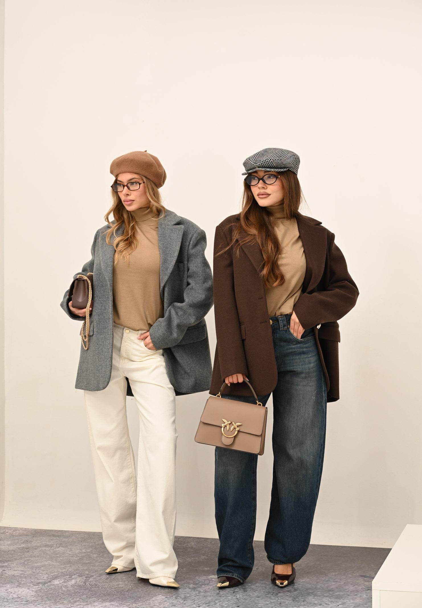 PINKO Jeans balloon in denim scuro da donna 103180A2SB PJU PINKO