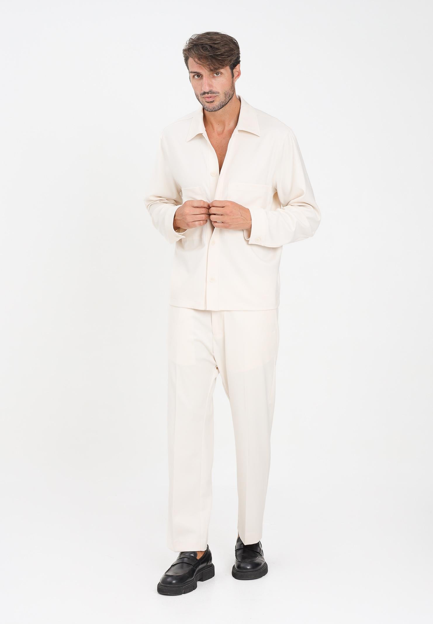 I'M BRIAN Pantalone panna da uomo PA3486 PAN I'M BRIAN