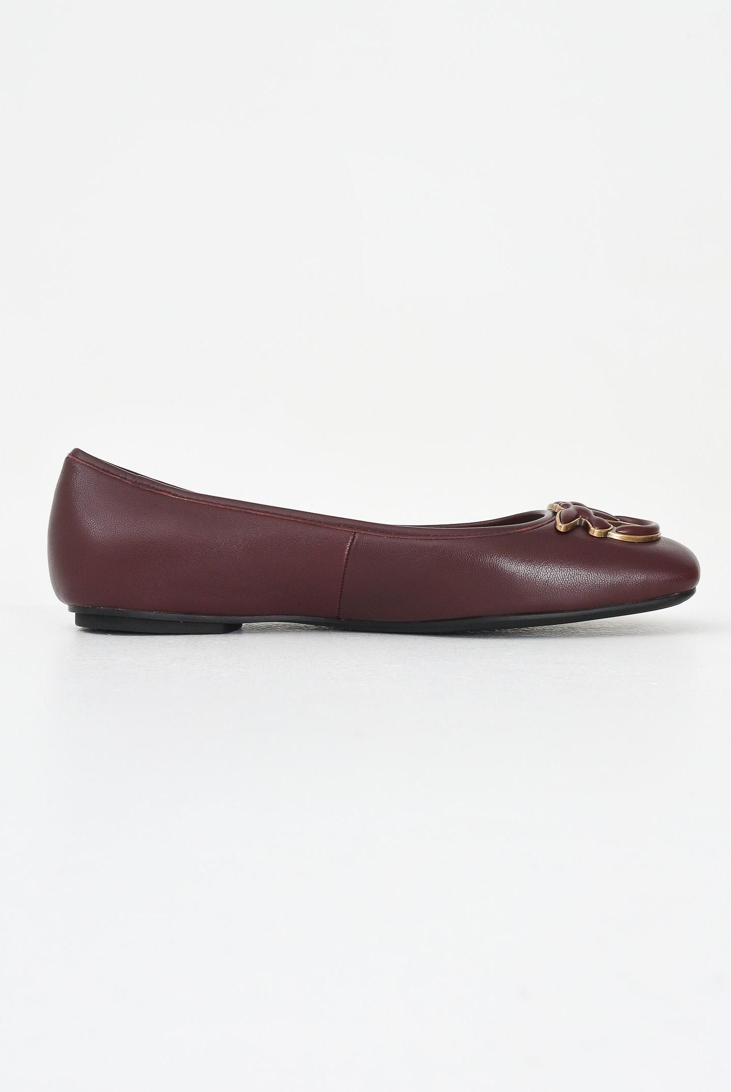 PINKO Ballerine bordeaux da donna con logo Love Birds SD0379P003P61 . PINKO