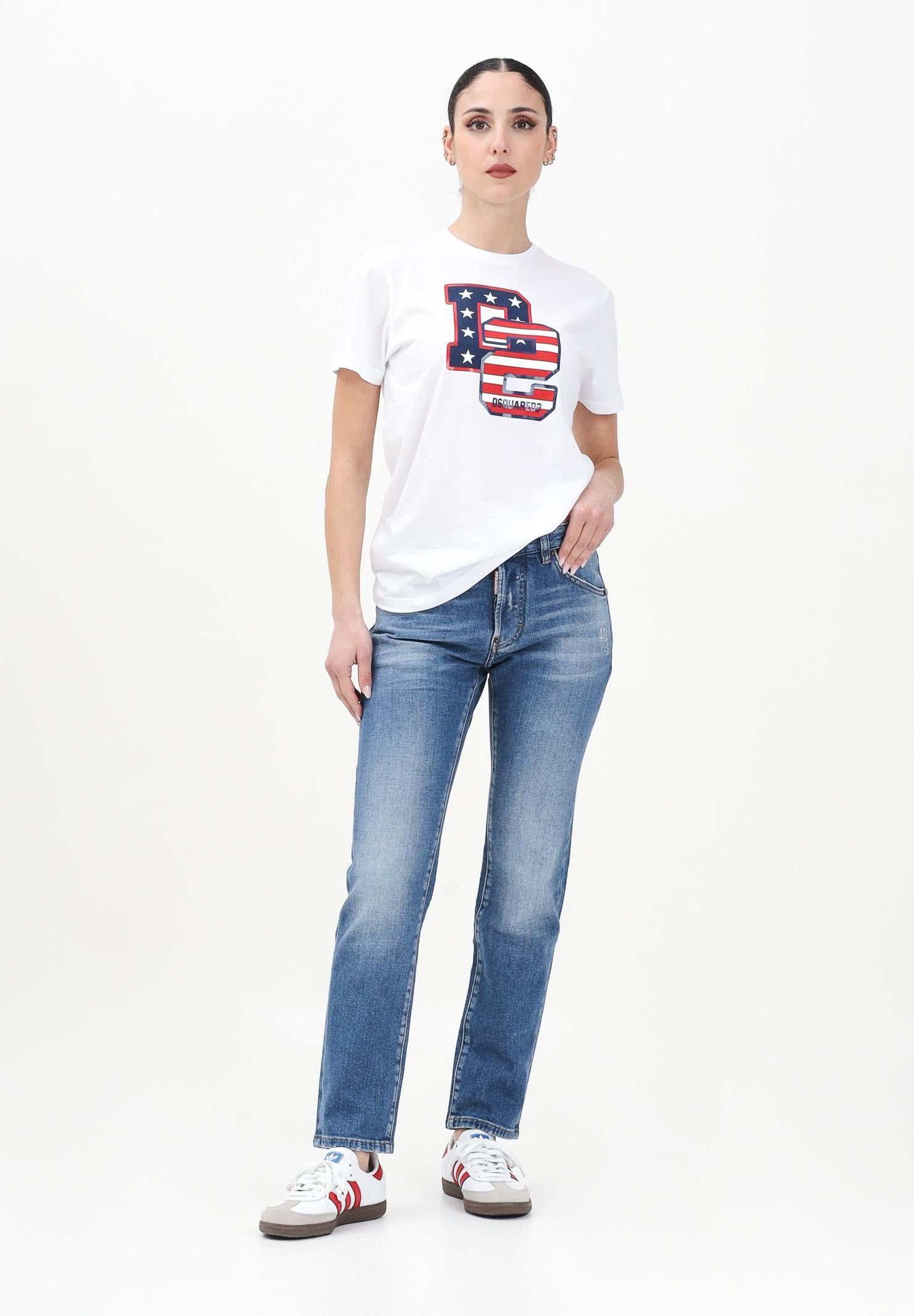 DSQUARED2 Jeans Cool Guy in denim blu per donna, ragazzi e bambini DQ0236D0ABX DQ01 DSQUARED2