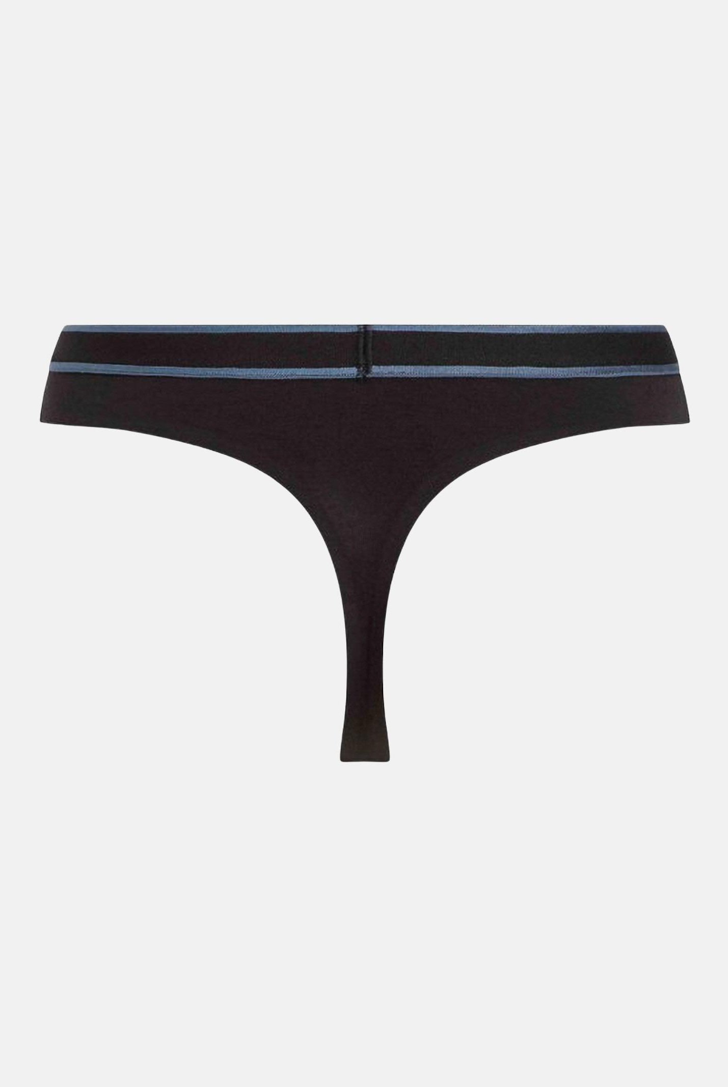 CALVIN KLEIN Perizoma nero da donna con elastico logato 000QF7954E UB1 CALVIN KLEIN