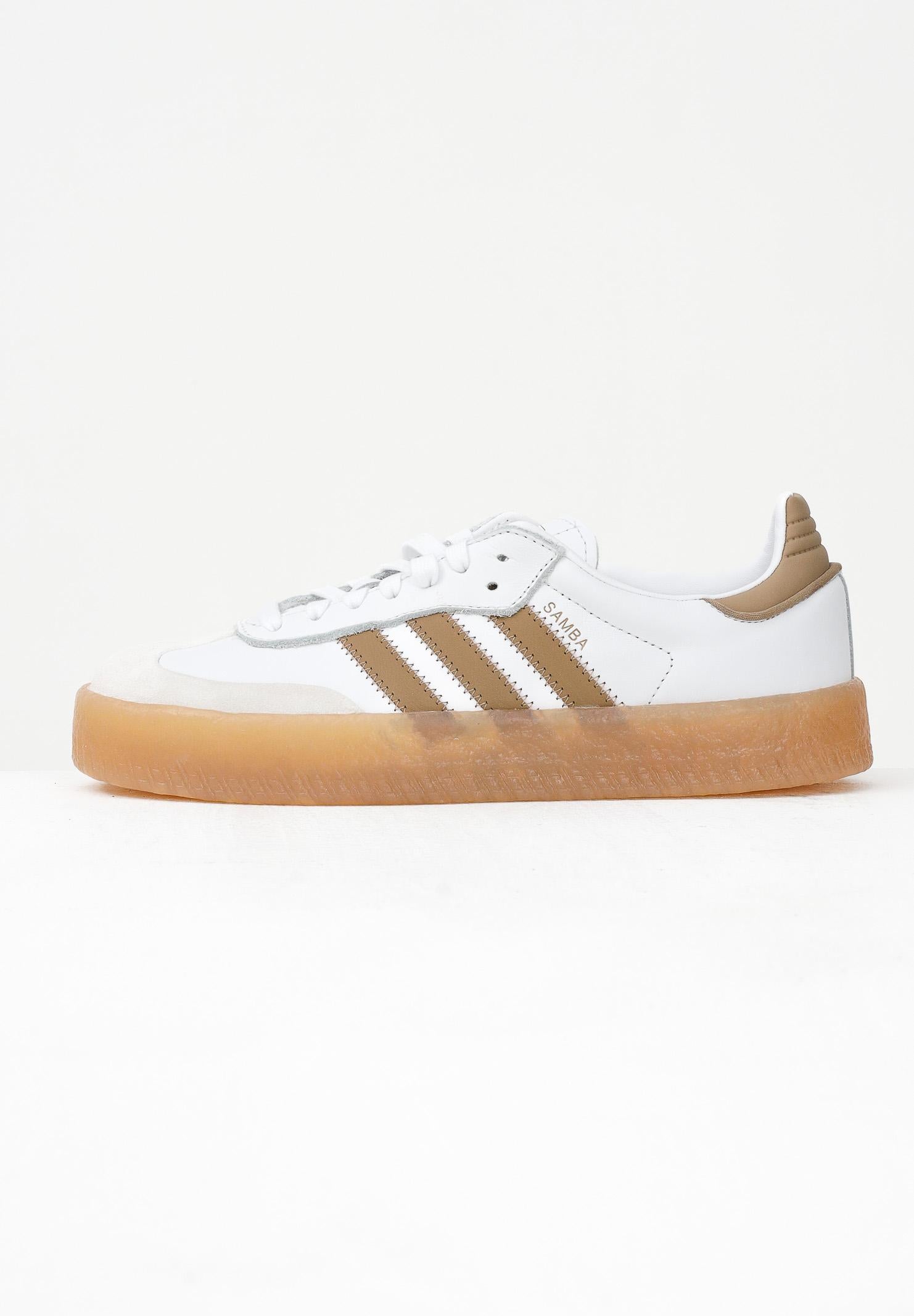 ADIDAS ORIGINALS Sneakers Sambae bianche e beige da donna JQ0982 ADIDAS ORIGINALS