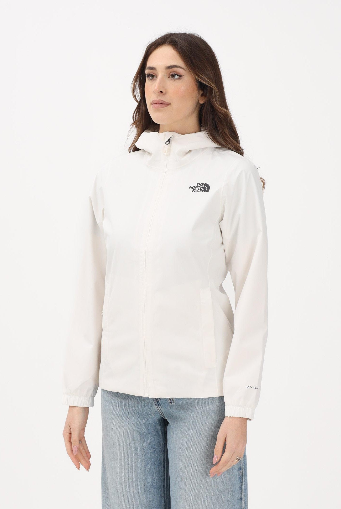 THE NORTH FACE Giacca a vento Quest DryVent™ panna da donna NF0A8G12QLI1 . THE NORTH FACE