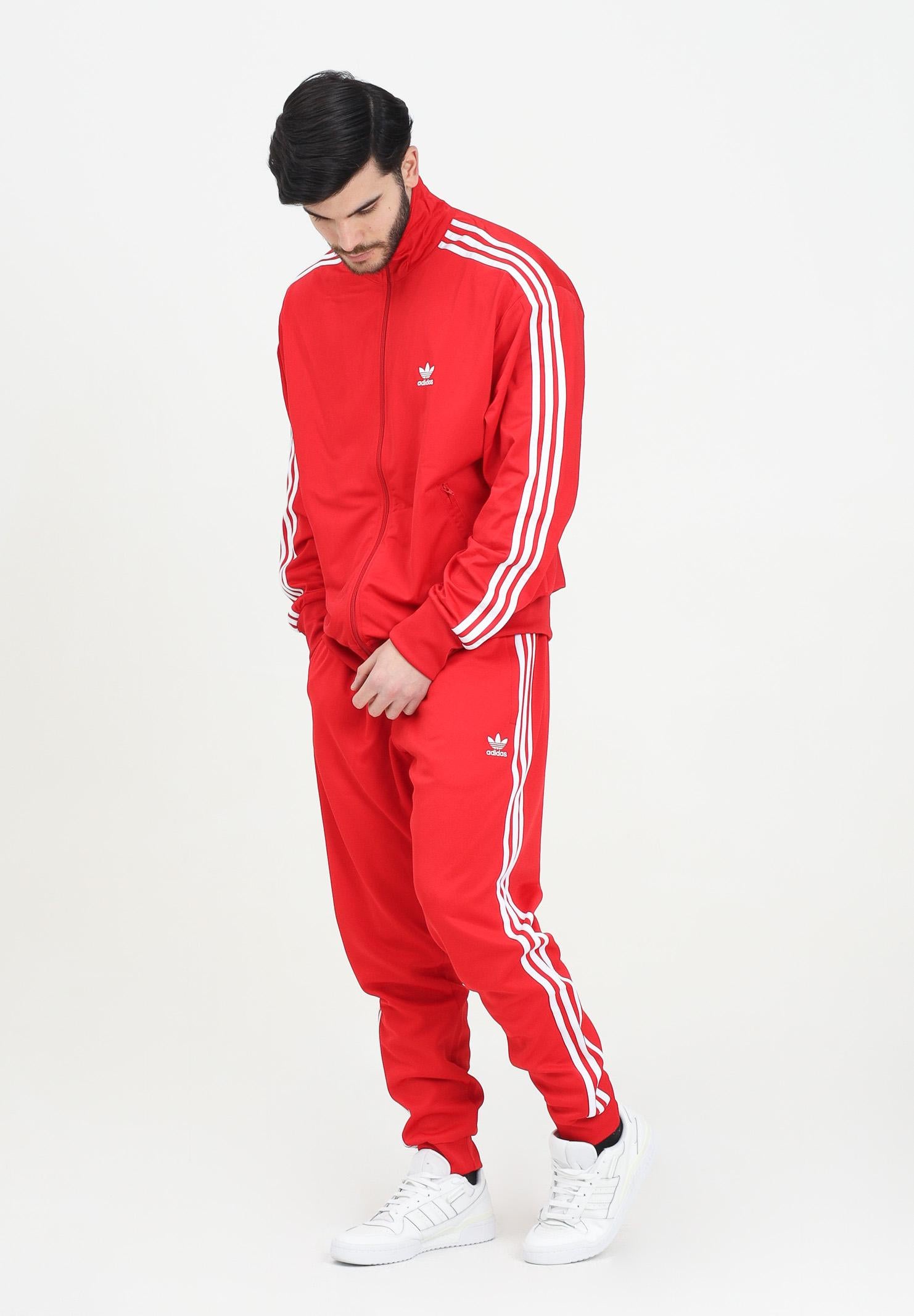 Pantalone sportivo adicolor Classics SST rosso da uomo IM4543 . ADIDAS ORIGINALS