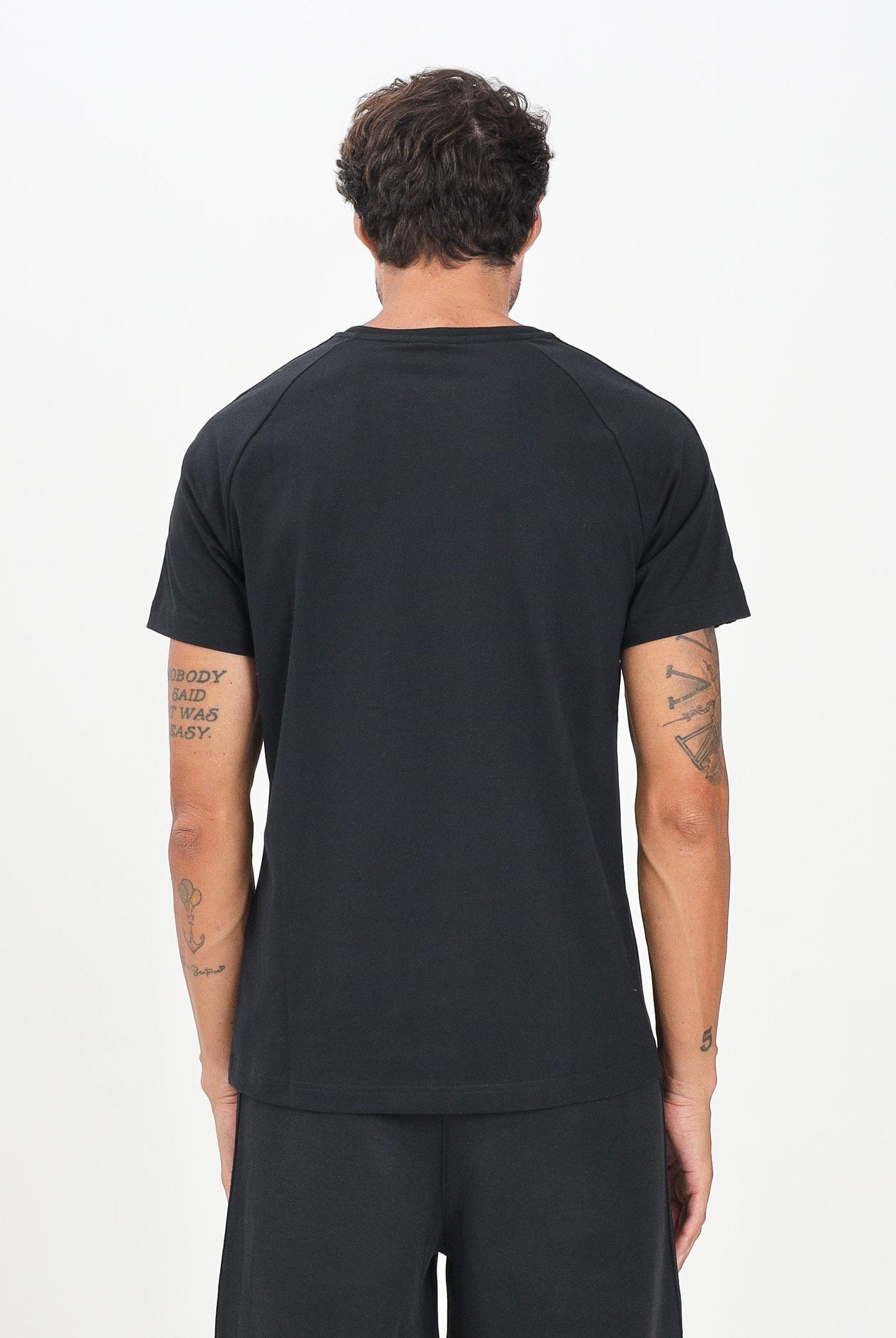 ADIDAS ORIGINALS T-shirt a manica corta Adicolor Trefoil Tight nera da uomo JX1542 ADIDAS ORIGINALS