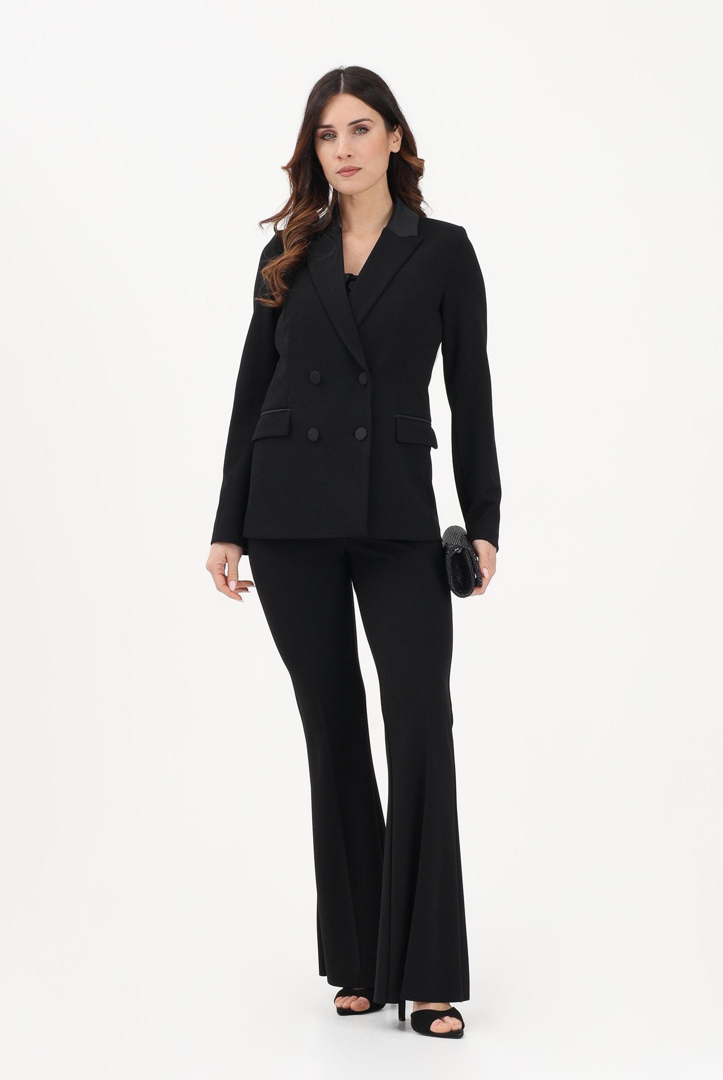 VICOLO Pantalone elegante nero da donna TAB0238 A99 VICOLO