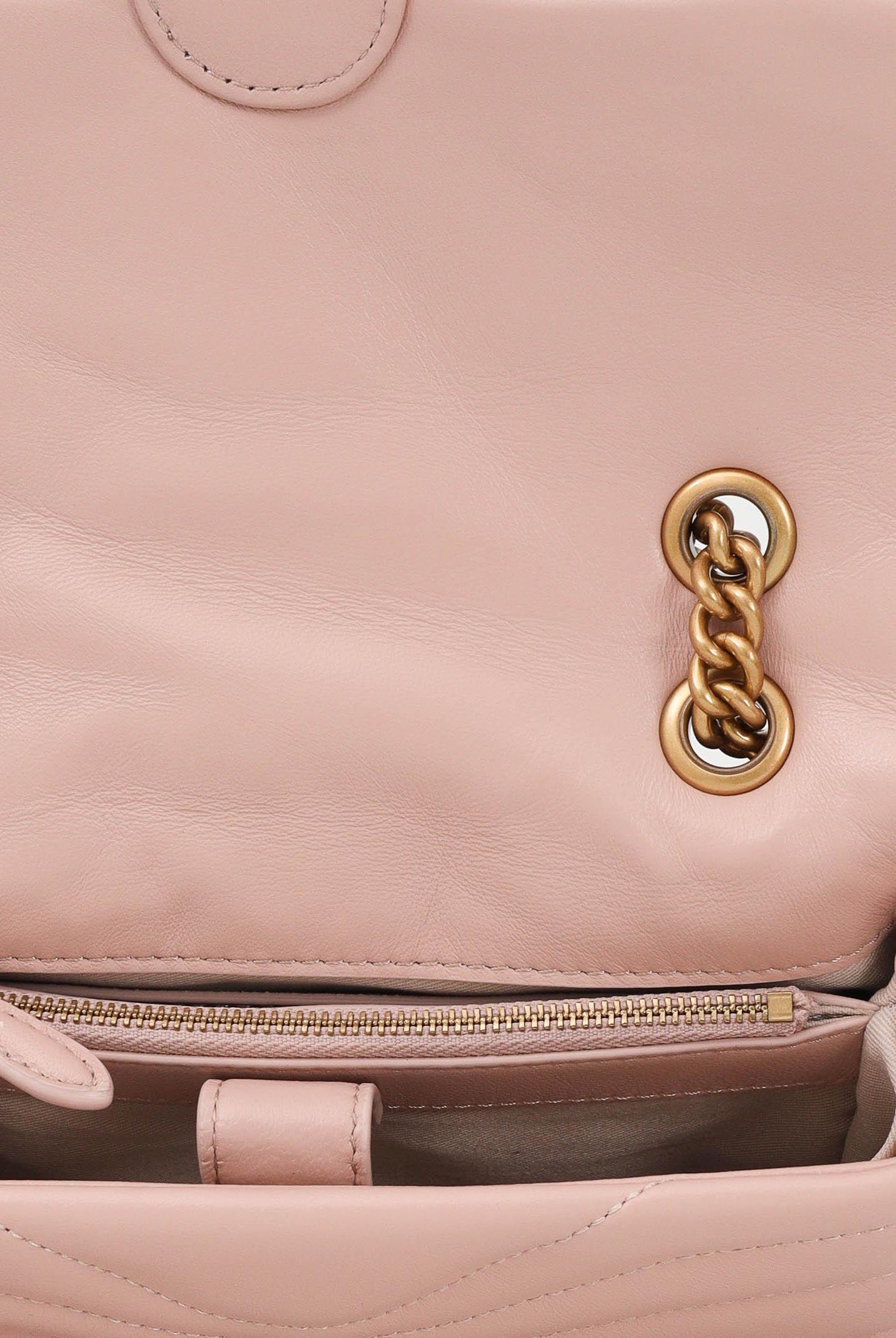 PINKO Borsa a tracolla Mini Love Bag Puff rosa da donna in nappa con trapuntatura Butterfly 100039A1EX O81Q PINKO