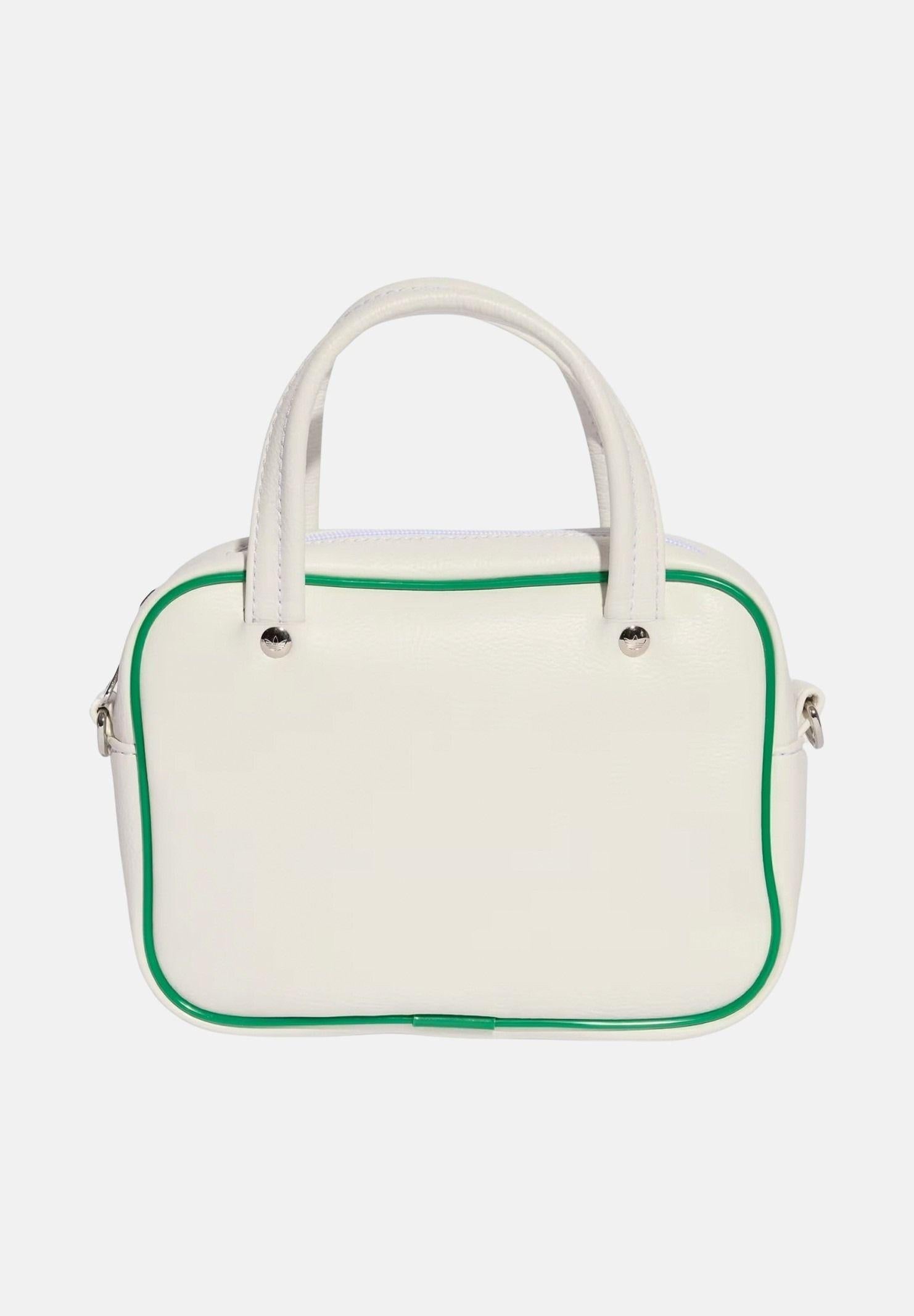 ADIDAS ORIGINALS Borsa a mano ADICOLOR XS bianca e verde da donna JX7873 . ADIDAS ORIGINALS