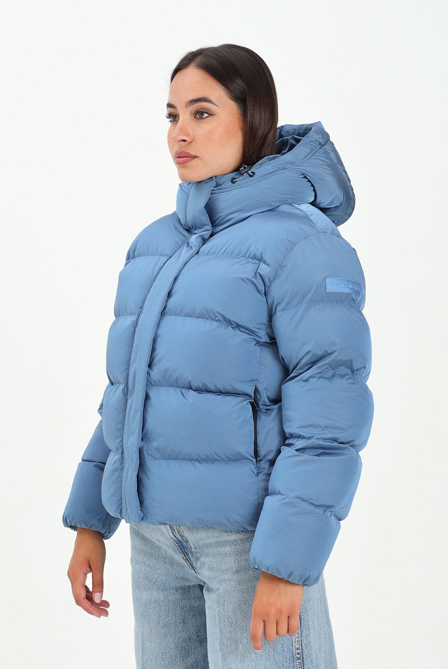 NAPAPIJRI Piumino A-Glane 1 riviera azzurro da donna NP0A88Z4B3E1 NAPAPIJRI