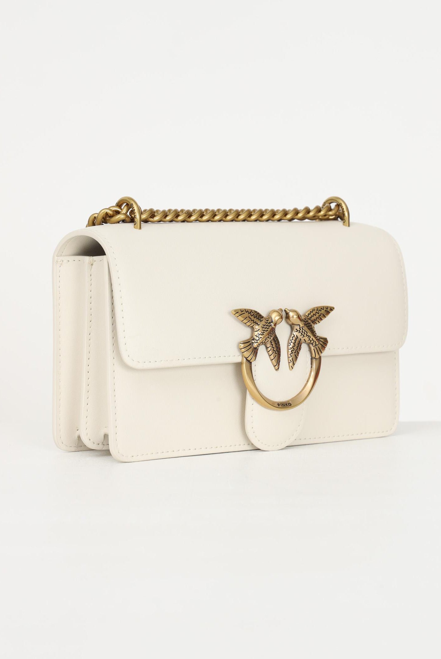 PINKO Borsa a tracolla Mini Love Bag panna da donna 100074A0F1 Z14Q PINKO