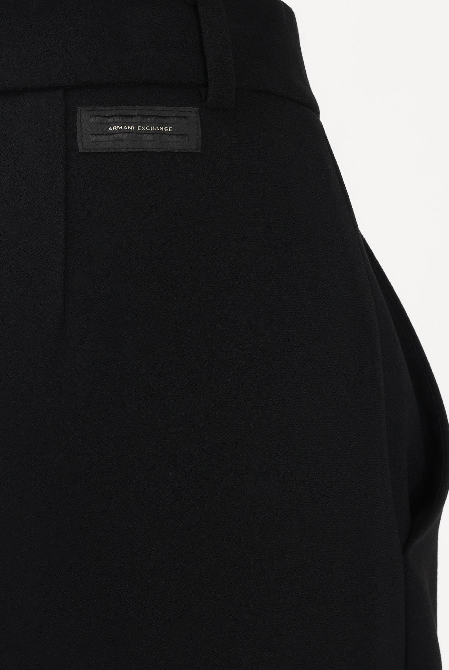 ARMANI EXCHANGE Pantalone elegante nero da donna XW001949AF21555 UC001 ARMANI EXCHANGE