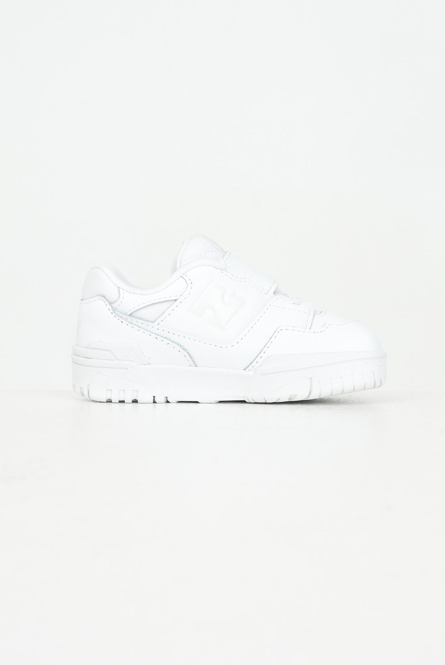 NEW BALANCE Sneakers 550 Bungee Lace with Top Strap bianche da neonato IHB550WW NEW BALANCE