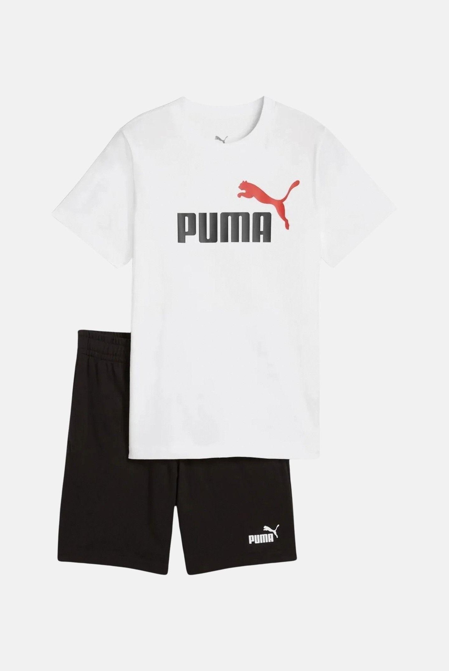 PUMA Completino Essentials bianco e nero per bambino e bambina 686298 02 PUMA