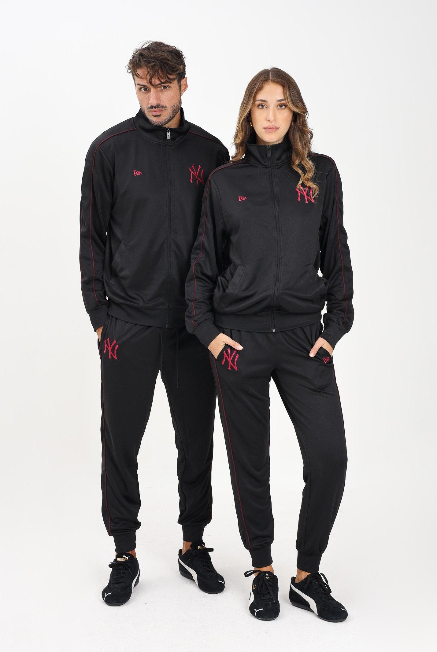 NEW ERA Pantalone sportivo Track New York Yankees MLB nero per uomo e donna 60684263 NEW ERA