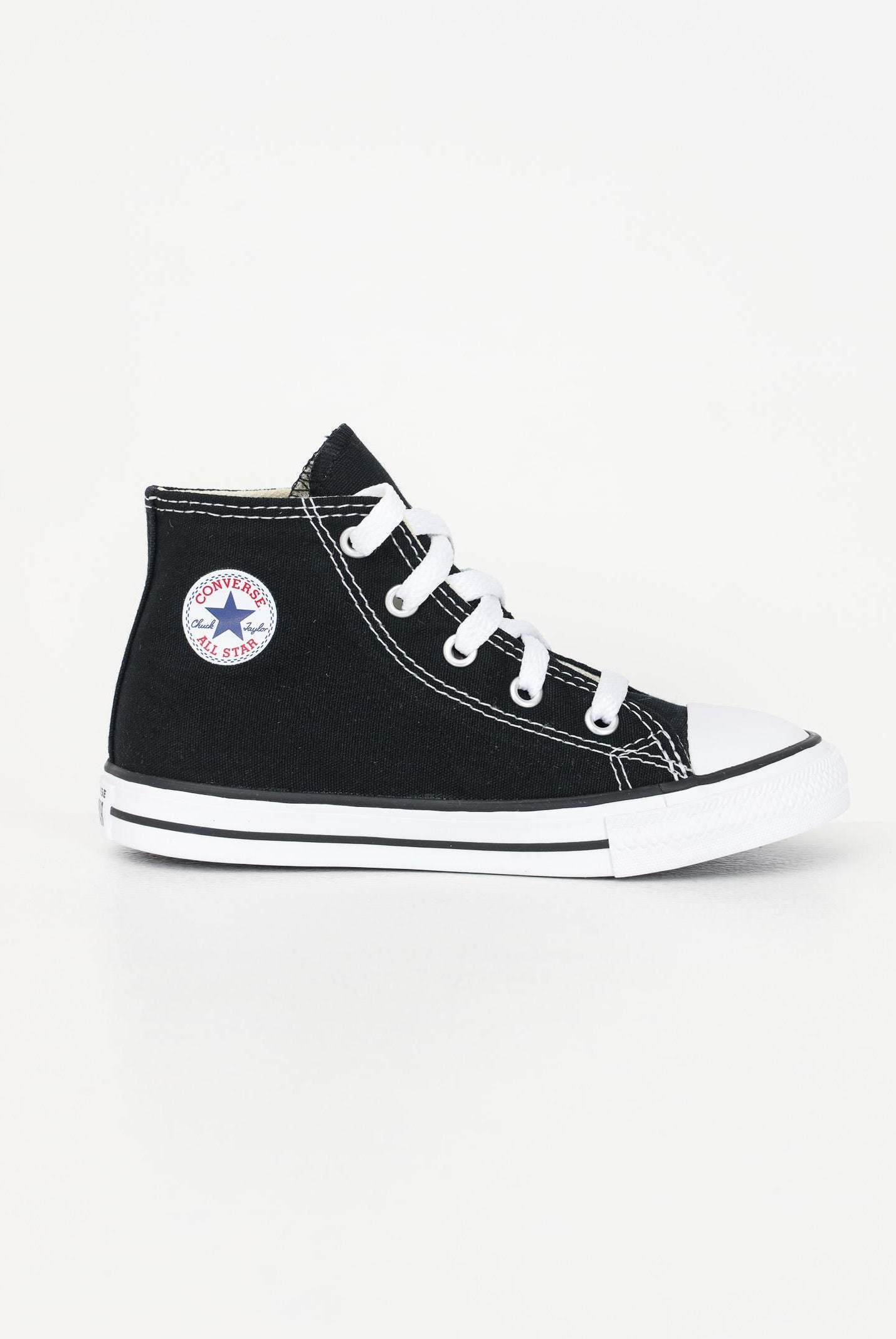 CONVERSE Sneakers Chuck Taylor All Star Classic nere da neonato 7J231C . CONVERSE