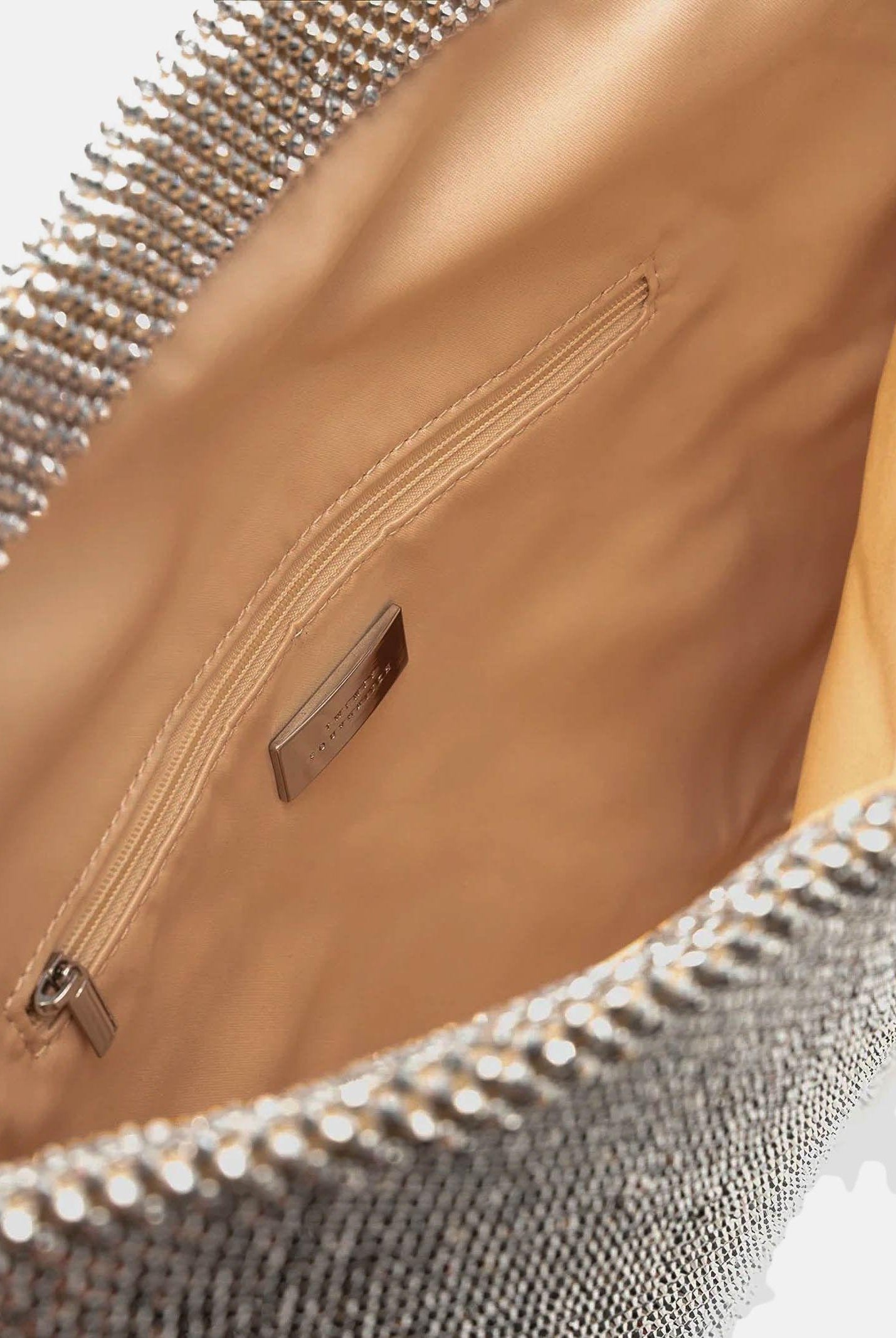 TWENTY FOURHAITCH Borsa a mano argento e polvere da donna con strass LB1006262P PO TWENTY FOURHAITCH