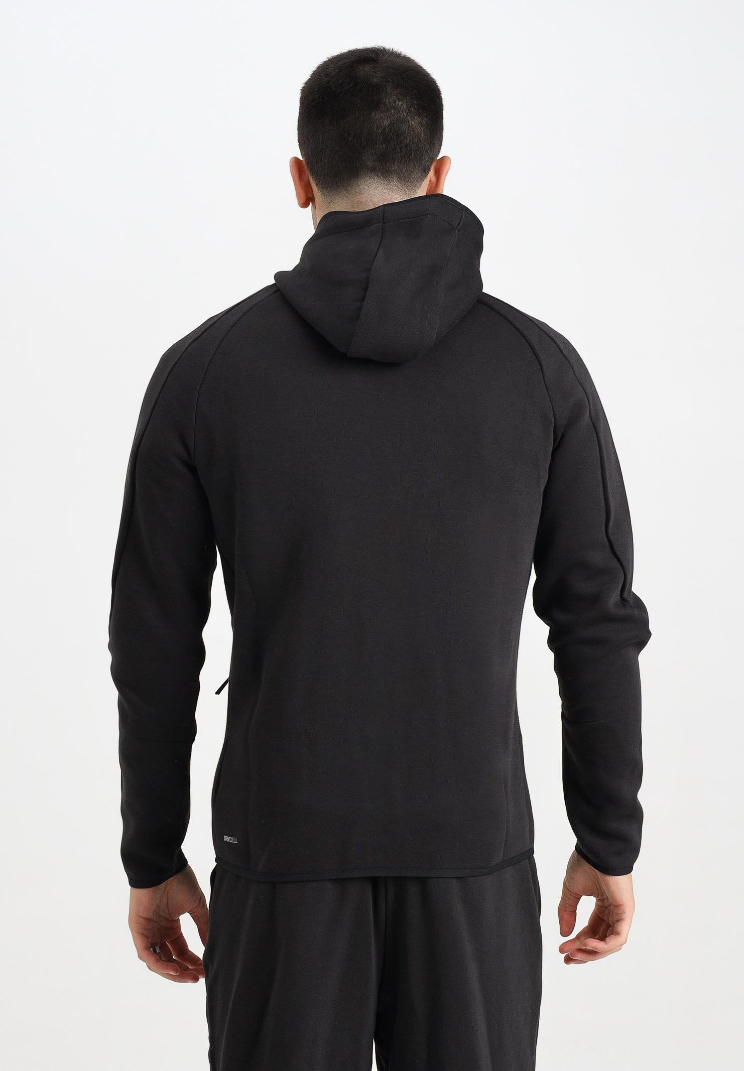 PUMA Felpa con zip Evostripe nera da uomo 688231 01 PUMA