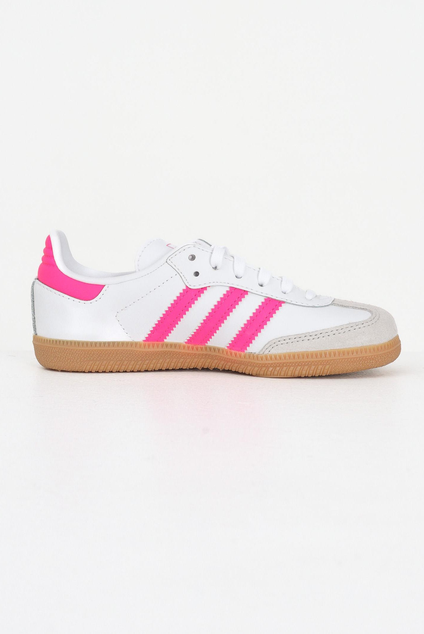 ADIDAS ORIGINALS Sneakers Samba OG bianche e fluo da bambina JQ2827 ADIDAS ORIGINALS