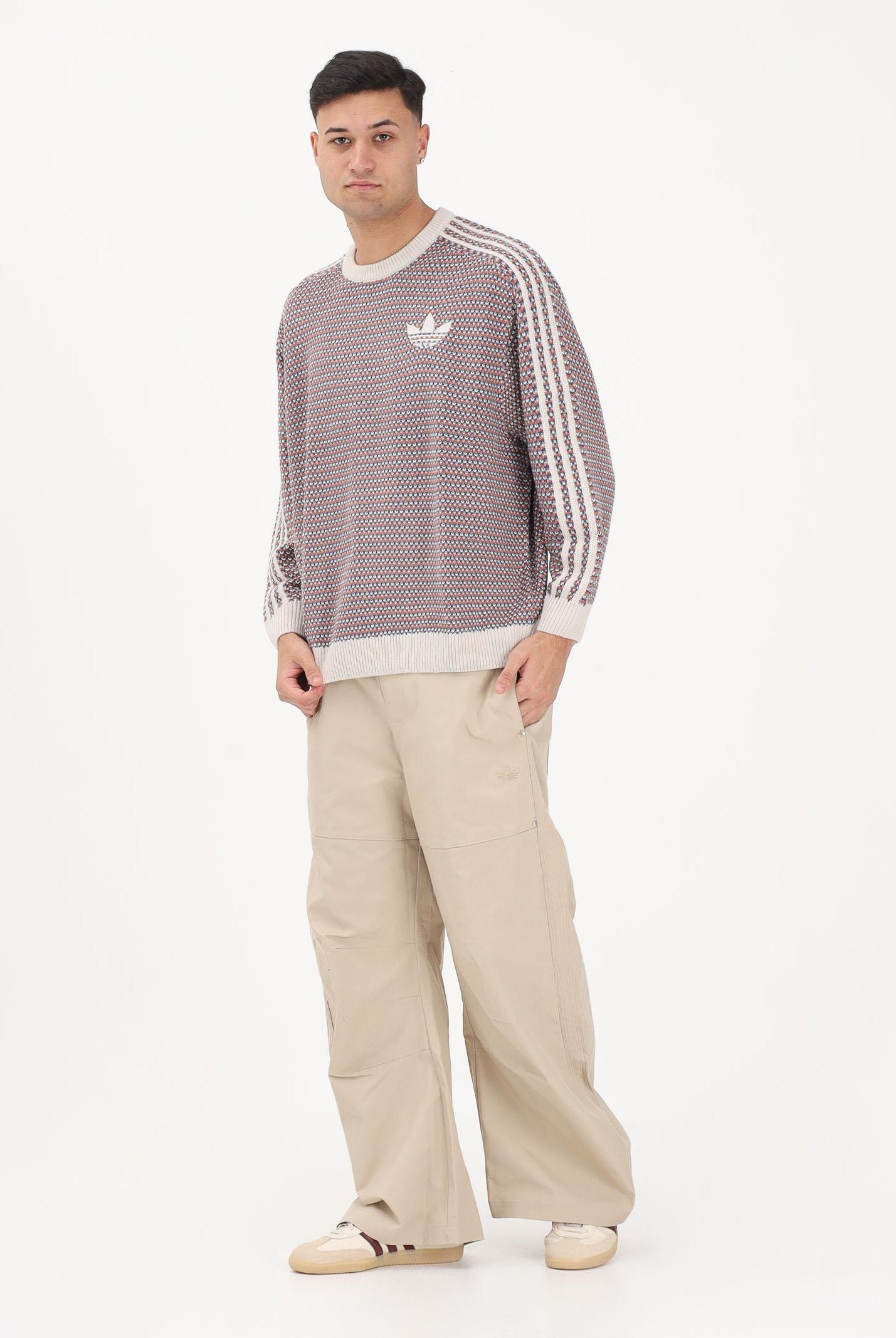 ADIDAS ORIGINALS Pantalone PREMIUM ESSENTIALS beige per uomo e donna KD6572 . ADIDAS ORIGINALS