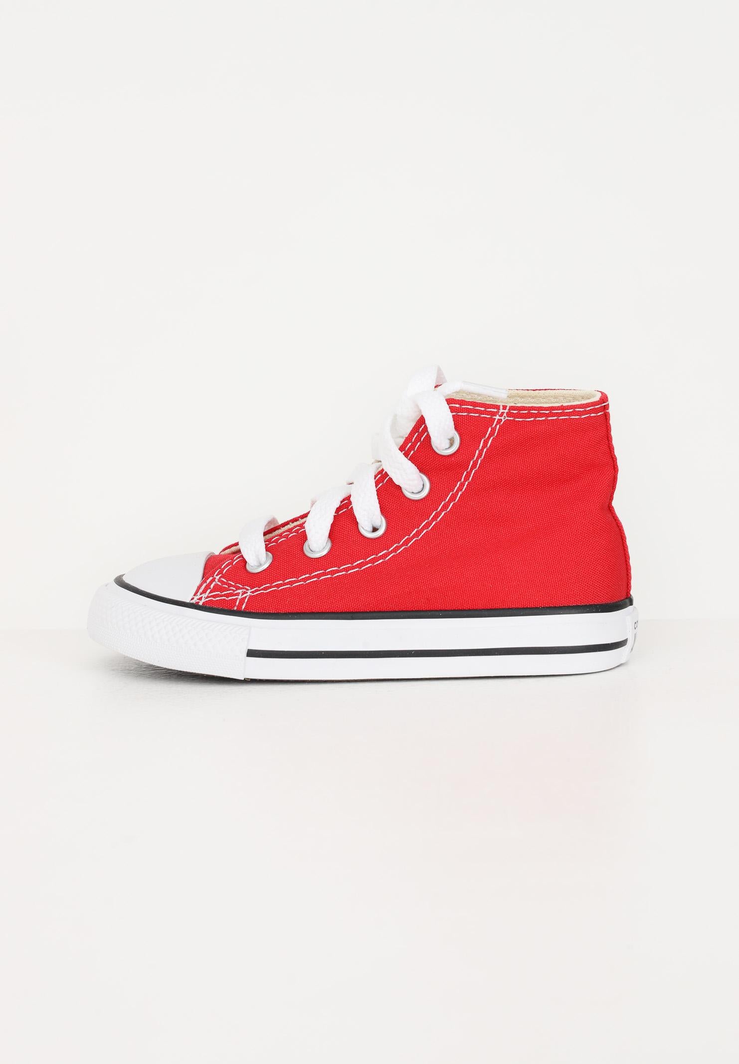 CONVERSE Sneakers Chuck Taylor All Star Classic rosse da neonato 7J232C . CONVERSE