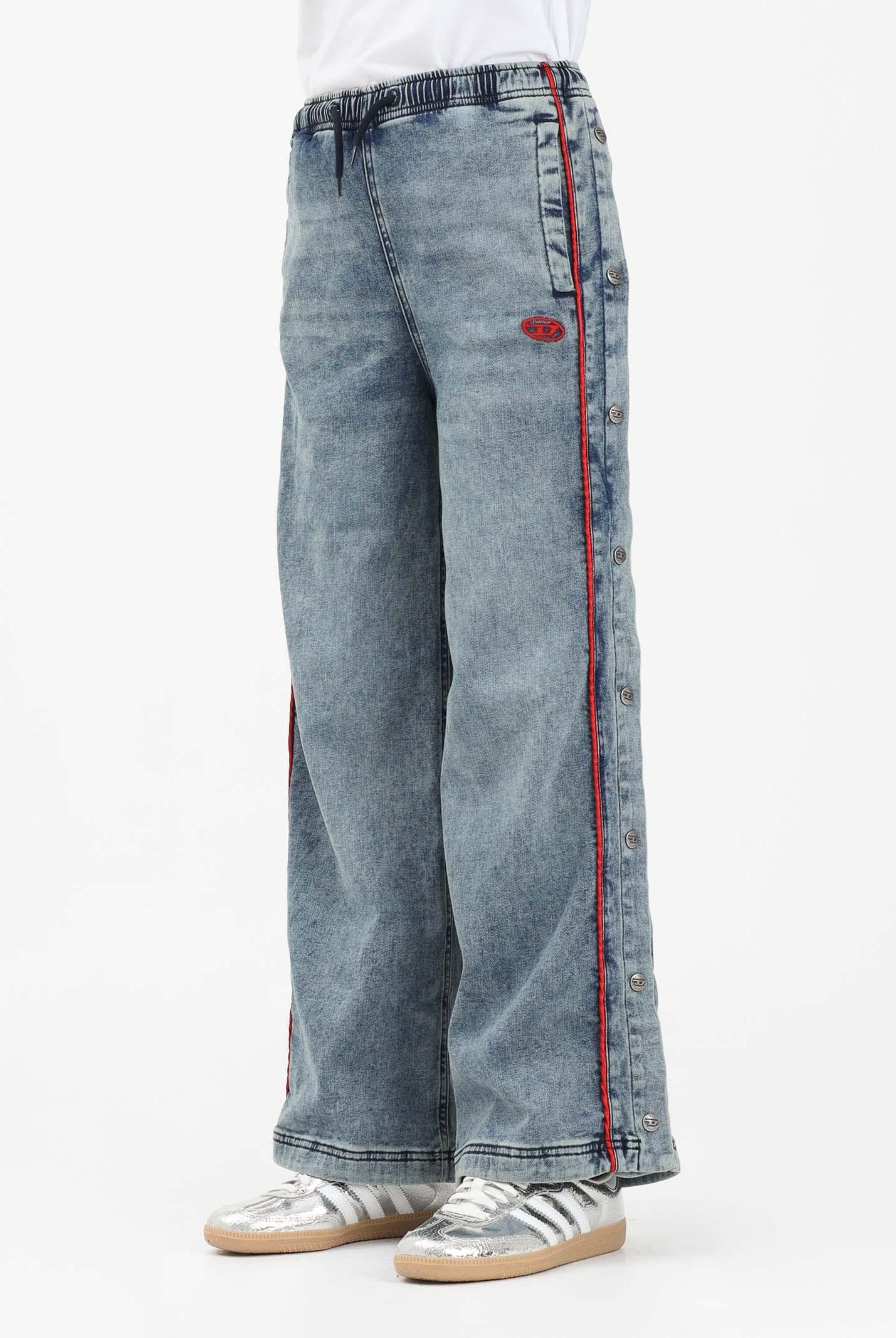 DIESEL Jeans JoggJeans® D-Gory in denim per donna, ragazzi e bambini J02542KXBRS K01 DIESEL