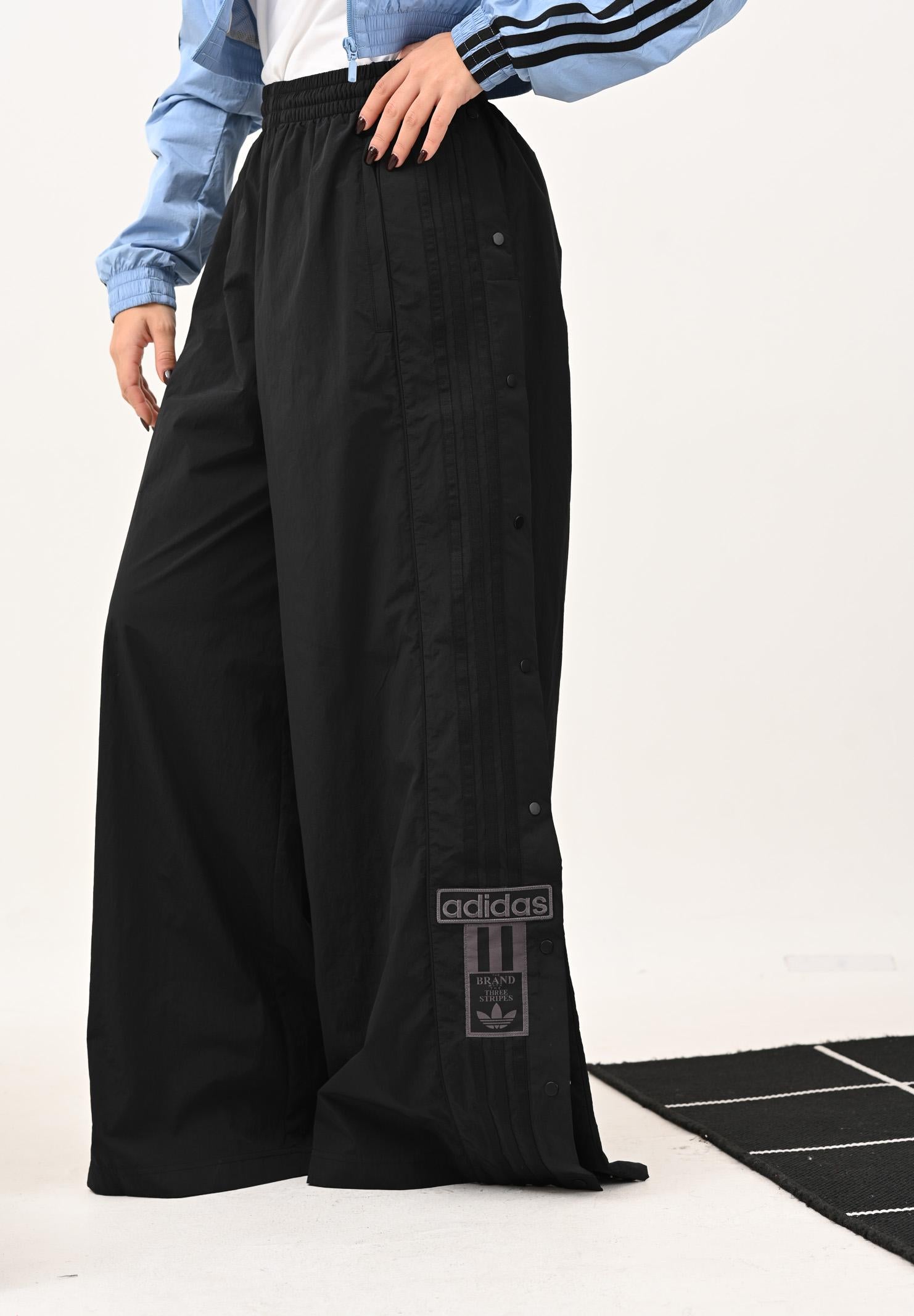 ADIDAS ORIGINALS Pantalone sportivo Adibreak nero da donna JV7486 ADIDAS ORIGINALS