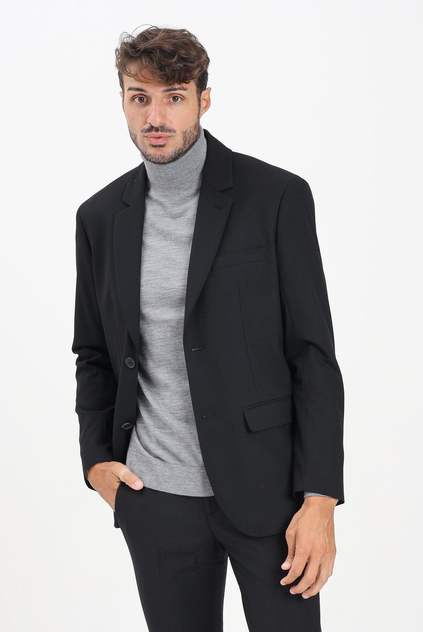 ARMANI EXCHANGE Giacca nera da uomo XM001198AF16678 UC001 ARMANI EXCHANGE