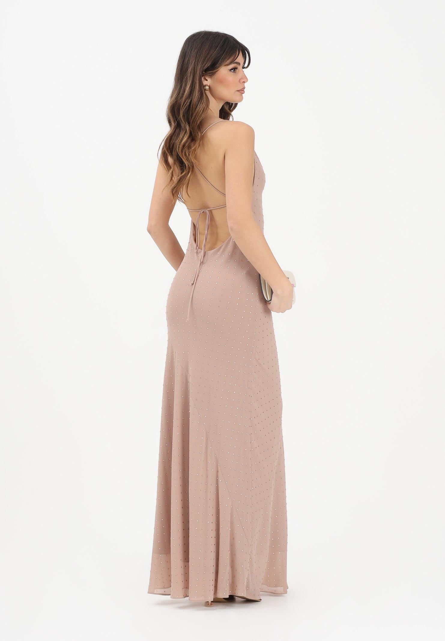 PINKO Abito lungo FARRO nude da donna 106299A32X Q24 PINKO