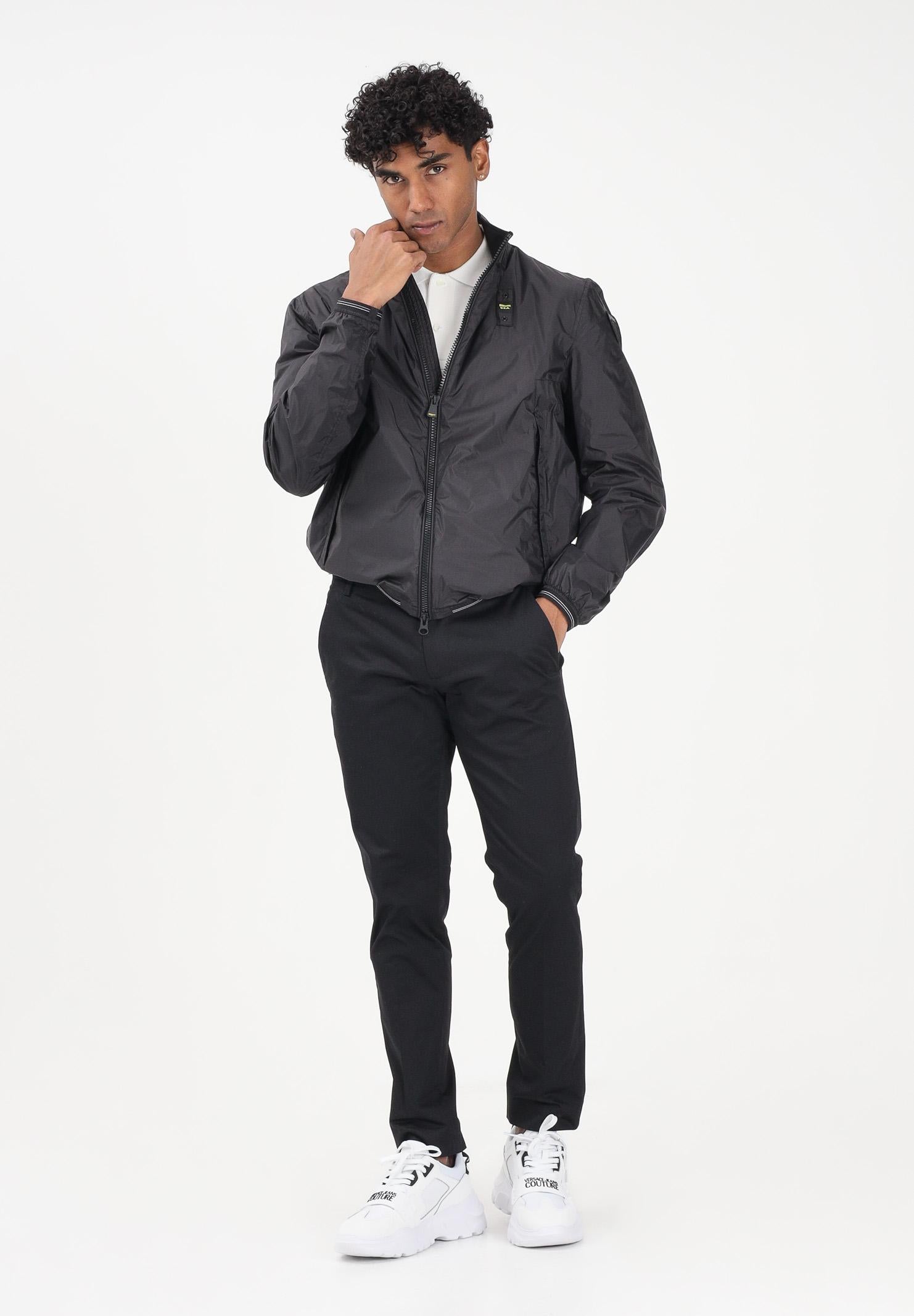 BLAUER Giacca a vento KERWIN nera da uomo 26SBLUC01106-007101 999 BLAUER