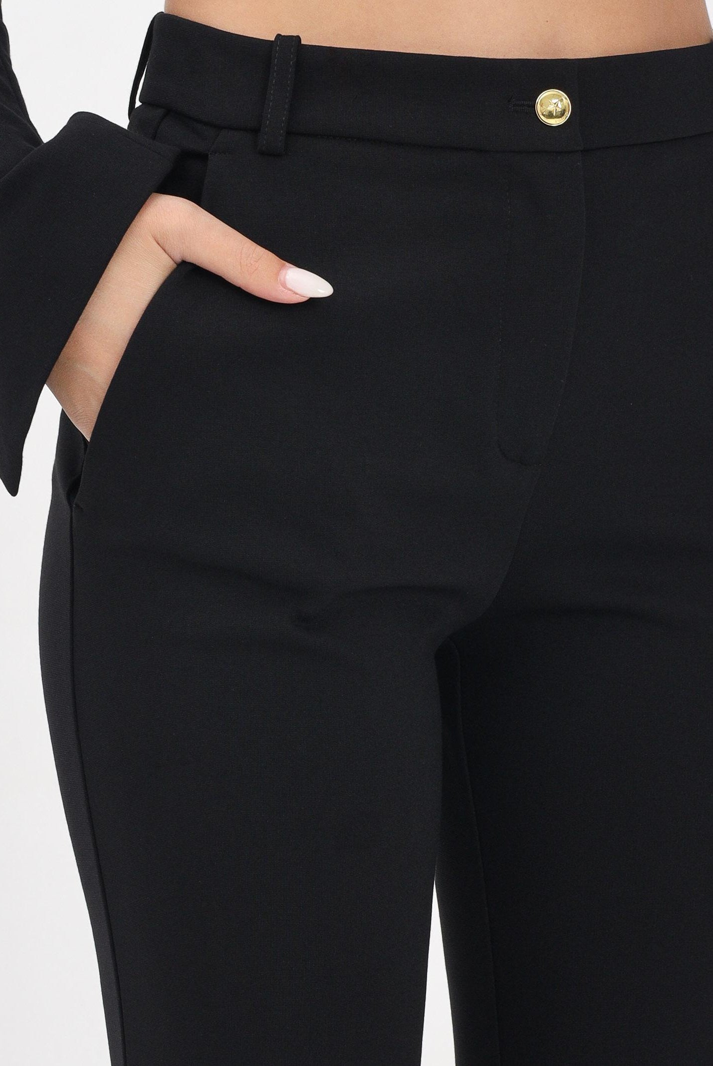 PINKO Pantalone flare-fit nero da donna 105705A24C Z99 PINKO