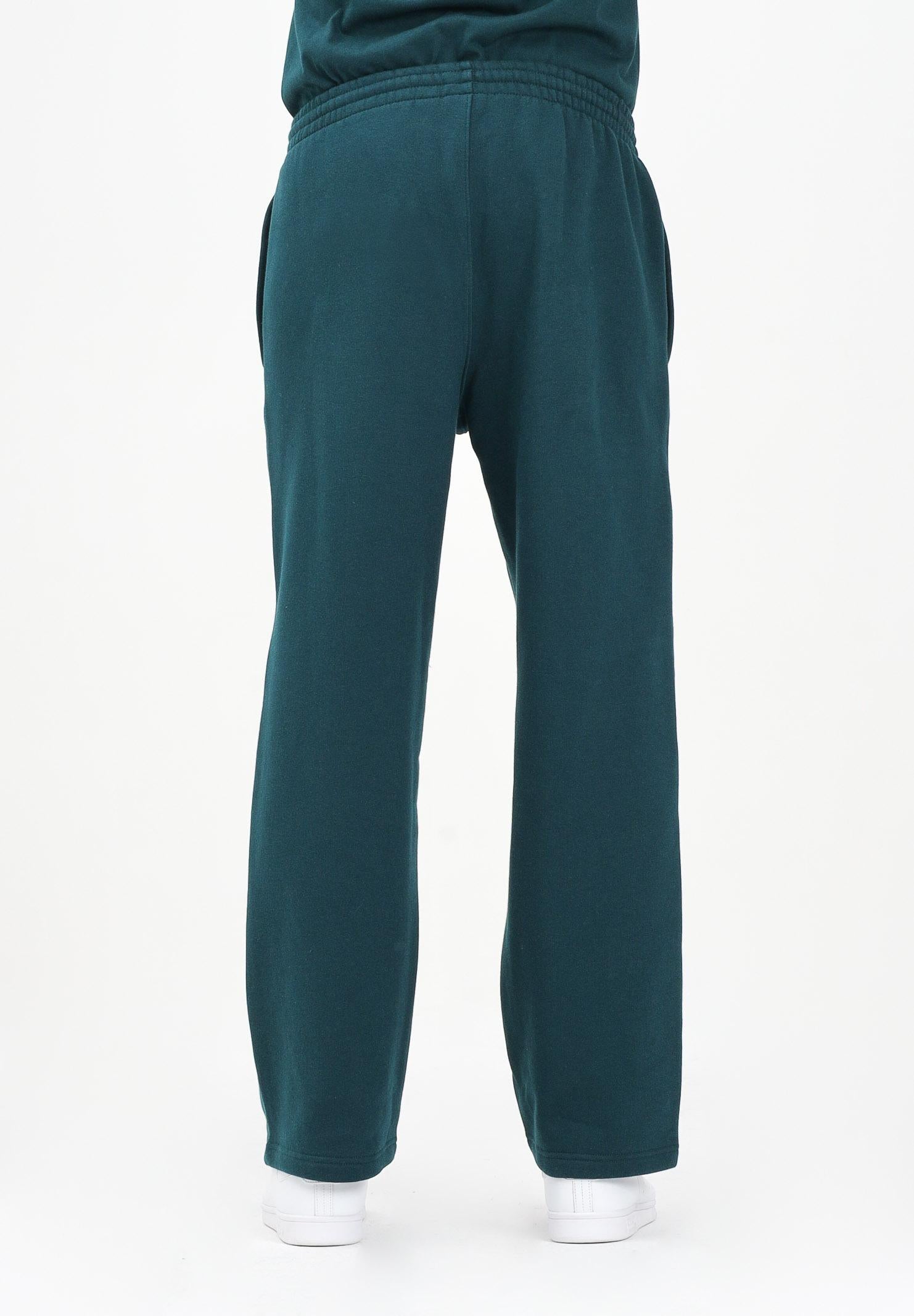 ADIDAS ORIGINALS Pantalone sportivo Trefoil Essentials Open Hem verde da uomo KA0507 ADIDAS ORIGINALS