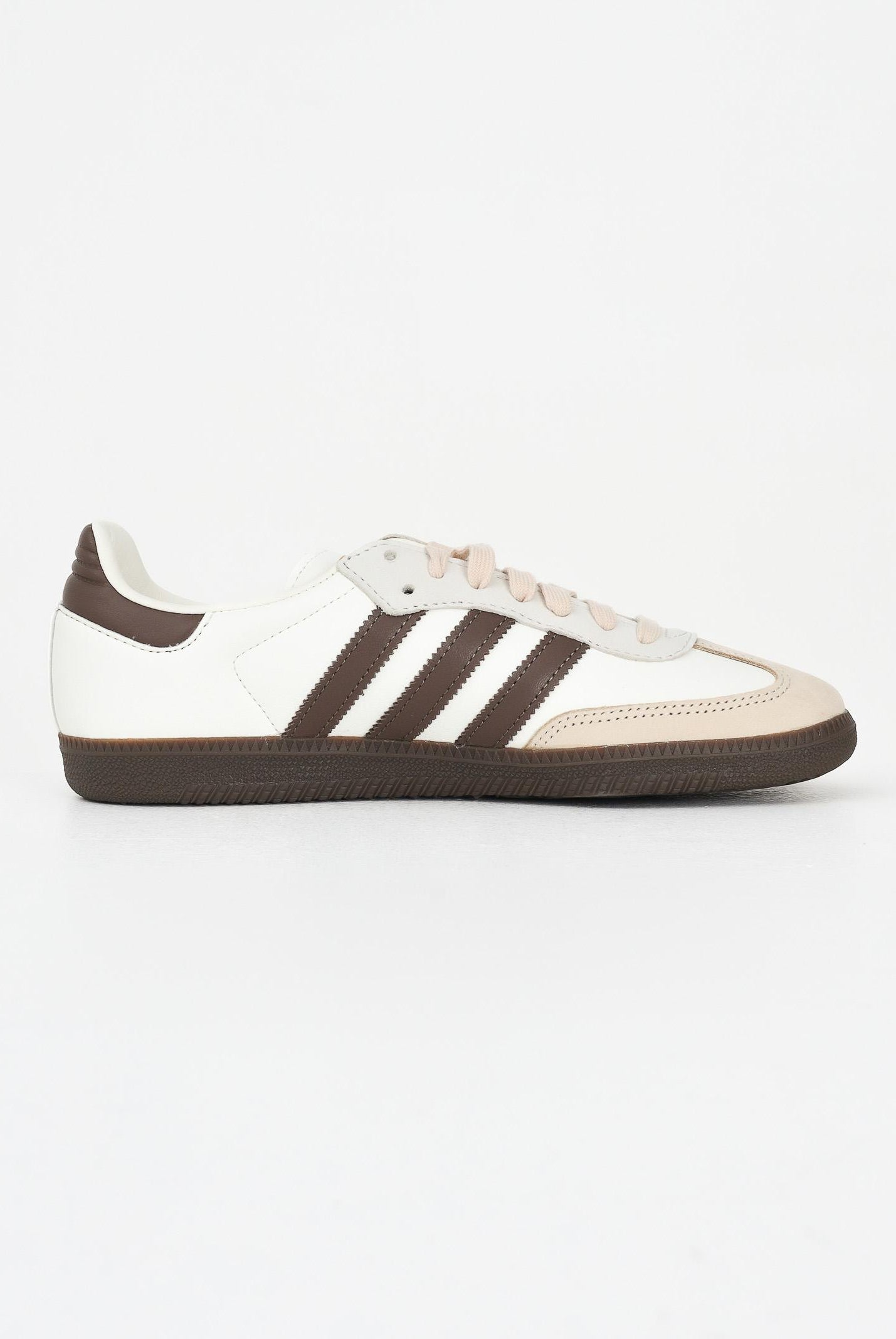 ADIDAS ORIGINALS Sneakers Samba OG panna e marrone per uomo e donna JR8842 ADIDAS ORIGINALS