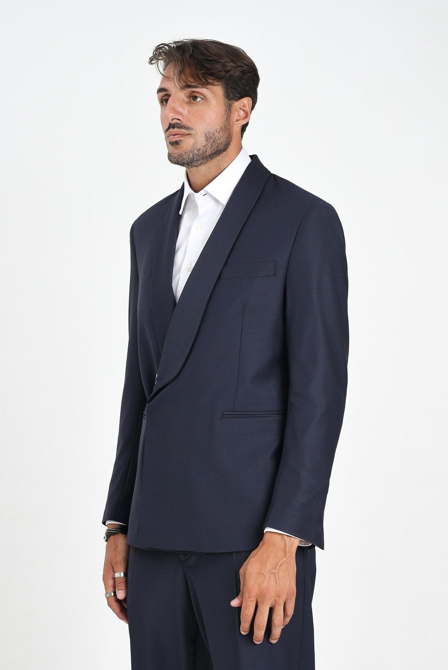 I'M BRIAN Giacca doppiopetto blu da uomo GIA3458 005 I'M BRIAN