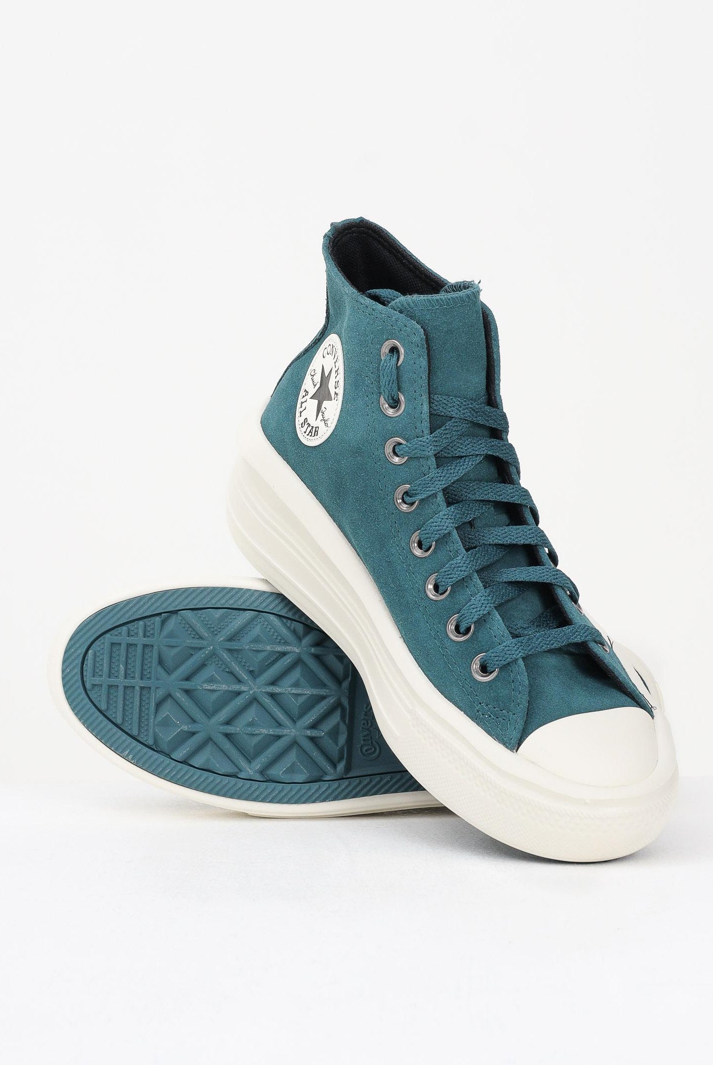 CONVERSE Sneakers Chuck Taylor All Star Move Platform verdi da donna A14557C . CONVERSE