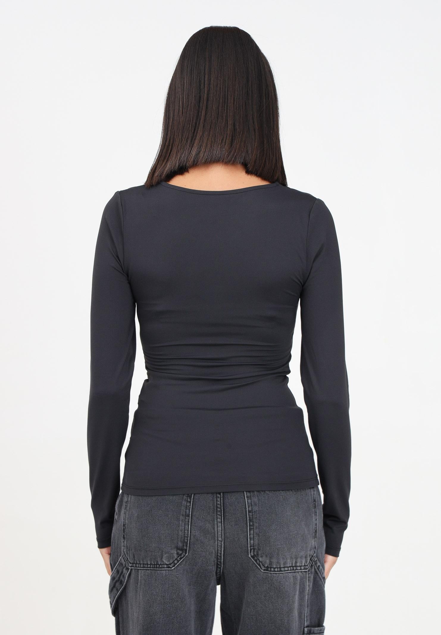 ONLY T-shirt a manica lunga nera da donna 15302647 Black ONLY