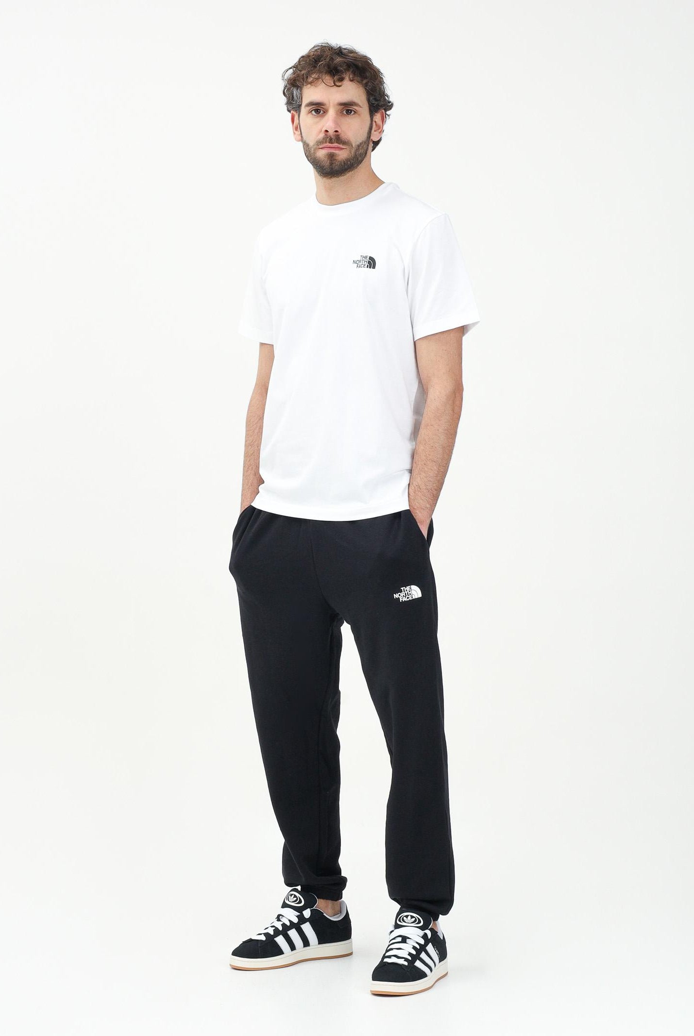 THE NORTH FACE Pantalone sportivo Simple Dome Light Regular nero da uomo NF0A8C41JK31 . THE NORTH FACE
