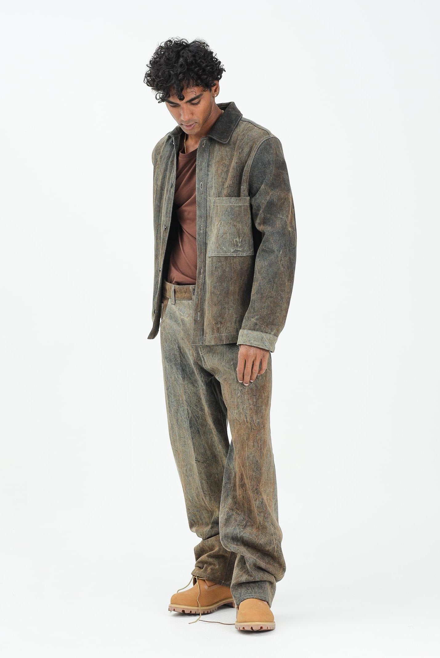 I'M BRIAN Jeans in denim vintage da uomo JASON3125 0028 I'M BRIAN