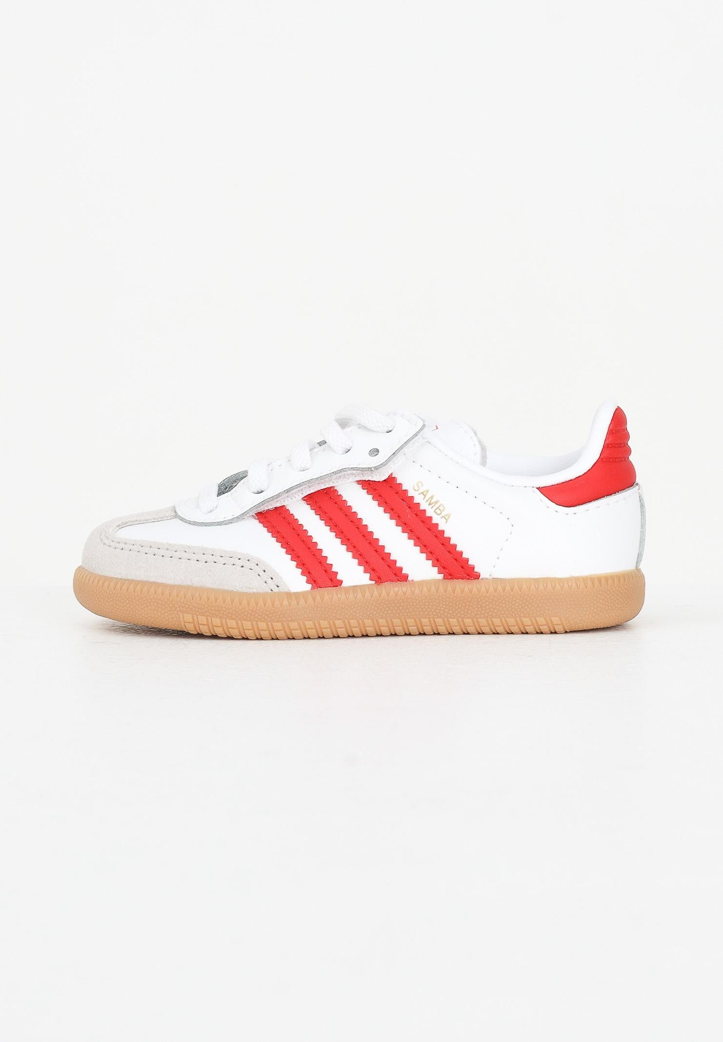 ADIDAS ORIGINALS Sneakers Samba OG bianche e rosse da neonato JQ3190 ADIDAS ORIGINALS