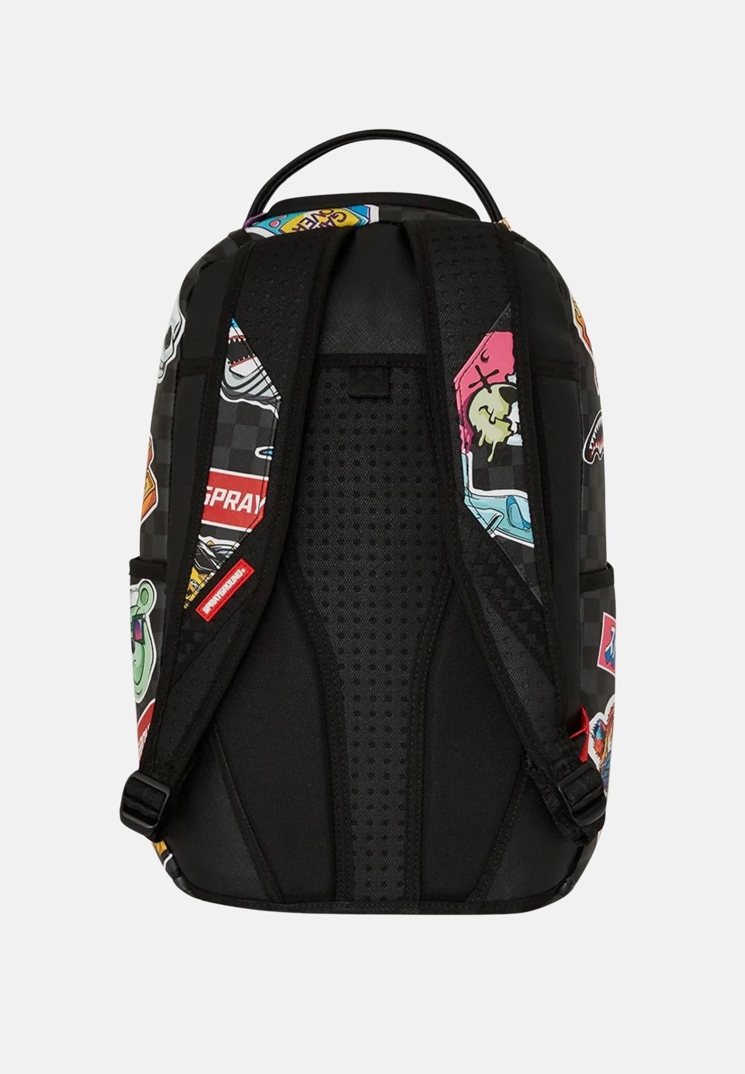 SPRAYGROUND Zaino LIPS SMACK DOWN DLXSV nero per uomo e donna 910B7581NSZ SPRAYGROUND