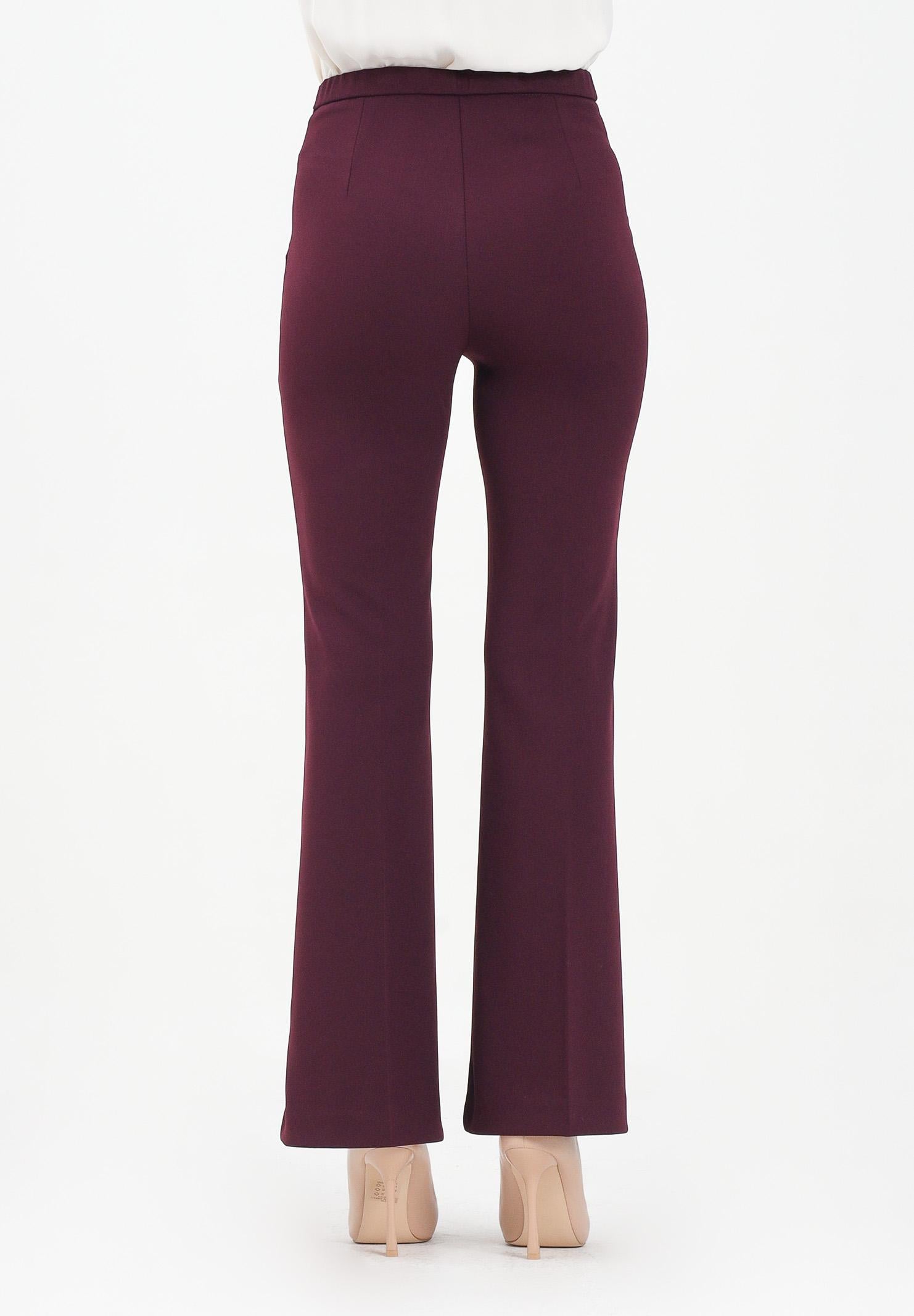 VICOLO Pantalone elegante bordeaux da donna TF0306 FU38 VICOLO