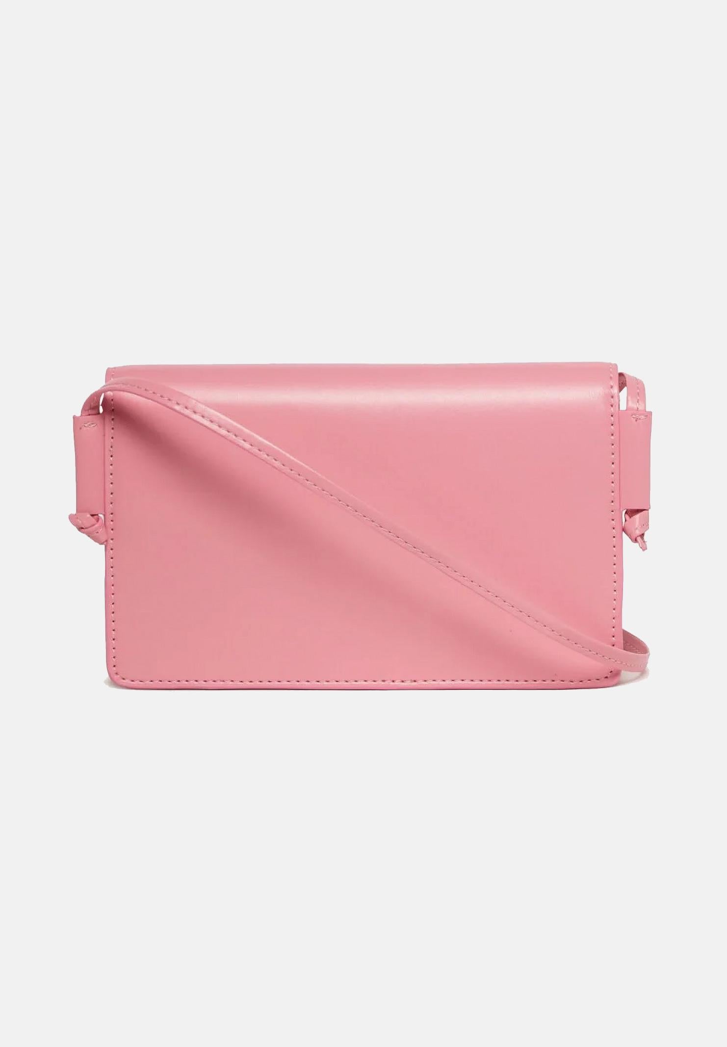 MARNI Borsa a tracolla rosa da donna con logo M01256M00TK 0M351 MARNI