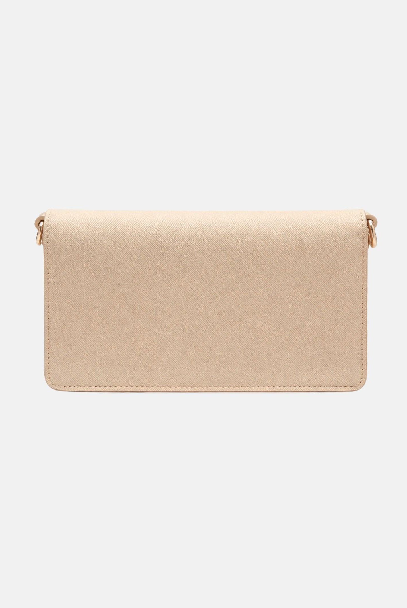 JUST CAVALLI Borsa a tracolla beige da donna con logo 80RA5PB2ZS766 751 JUST CAVALLI