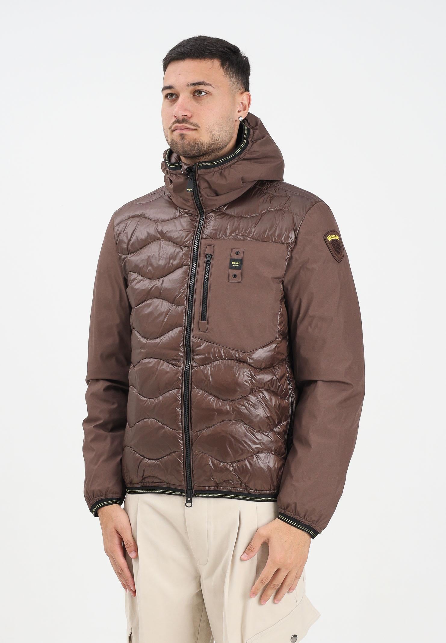 BLAUER Piumino ALBERT marrone da uomo 25WBLUC08078-006355 365 BLAUER