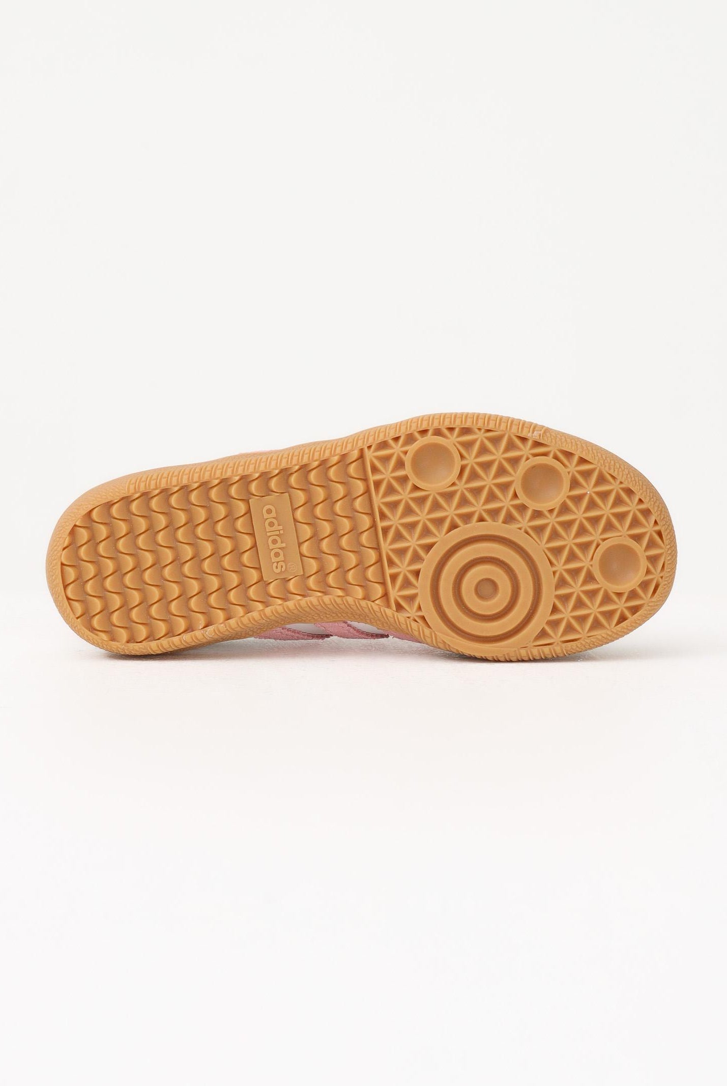 ADIDAS ORIGINALS Sneakers SAMBA OG bianche e rosa da bambina JQ2024 . ADIDAS ORIGINALS