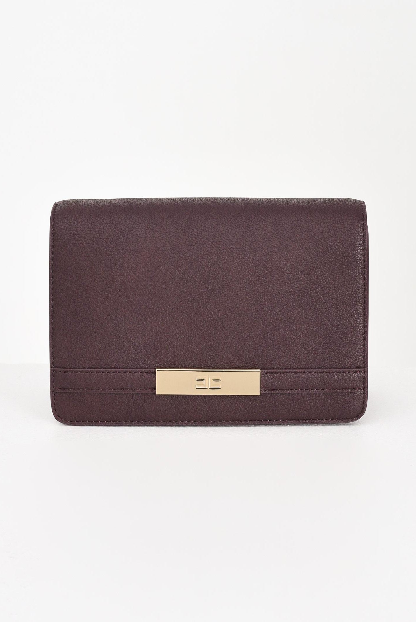 ELISABETTA FRANCHI Pochette bordeaux da donna con catena groumette BS39A56E2 EA4 ELISABETTA FRANCHI