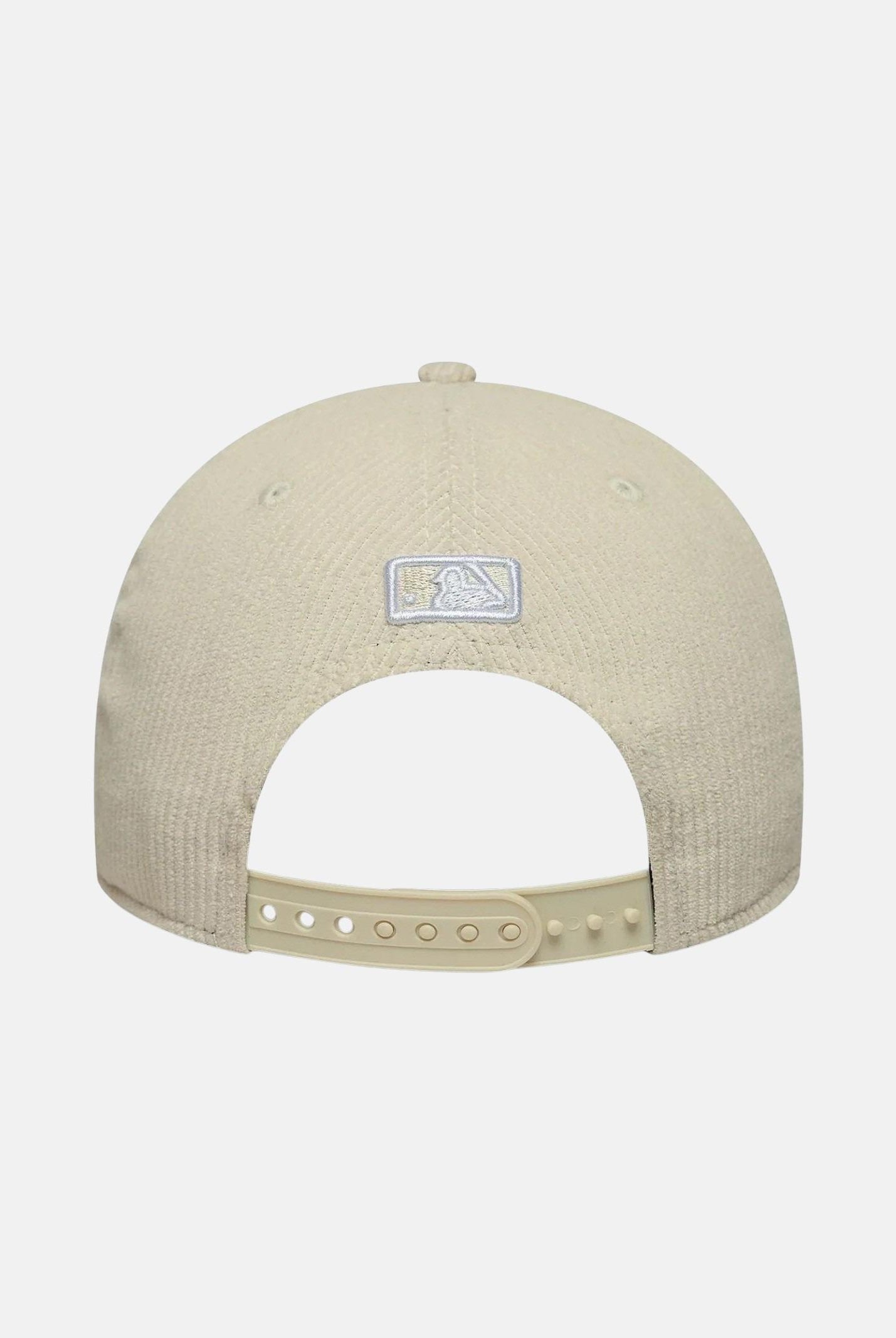NEW ERA Cappello con visiera 9FORTY M-Crown LA Dodgers MLB in velluto a costine panna per uomo e donna 60691060 . NEW ERA