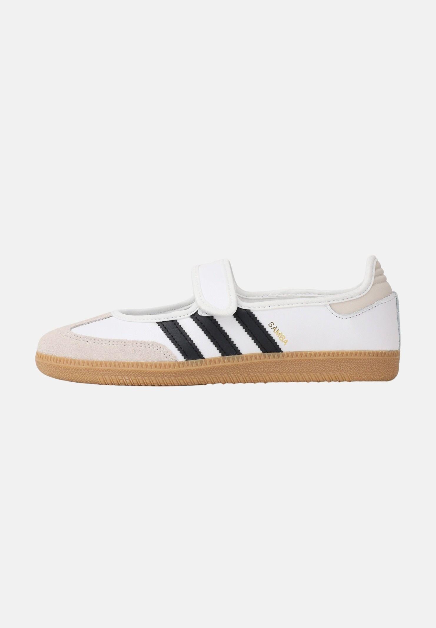 ADIDAS ORIGINALS Ballerine Samba Jane bianche da donna JR1402 . ADIDAS ORIGINALS